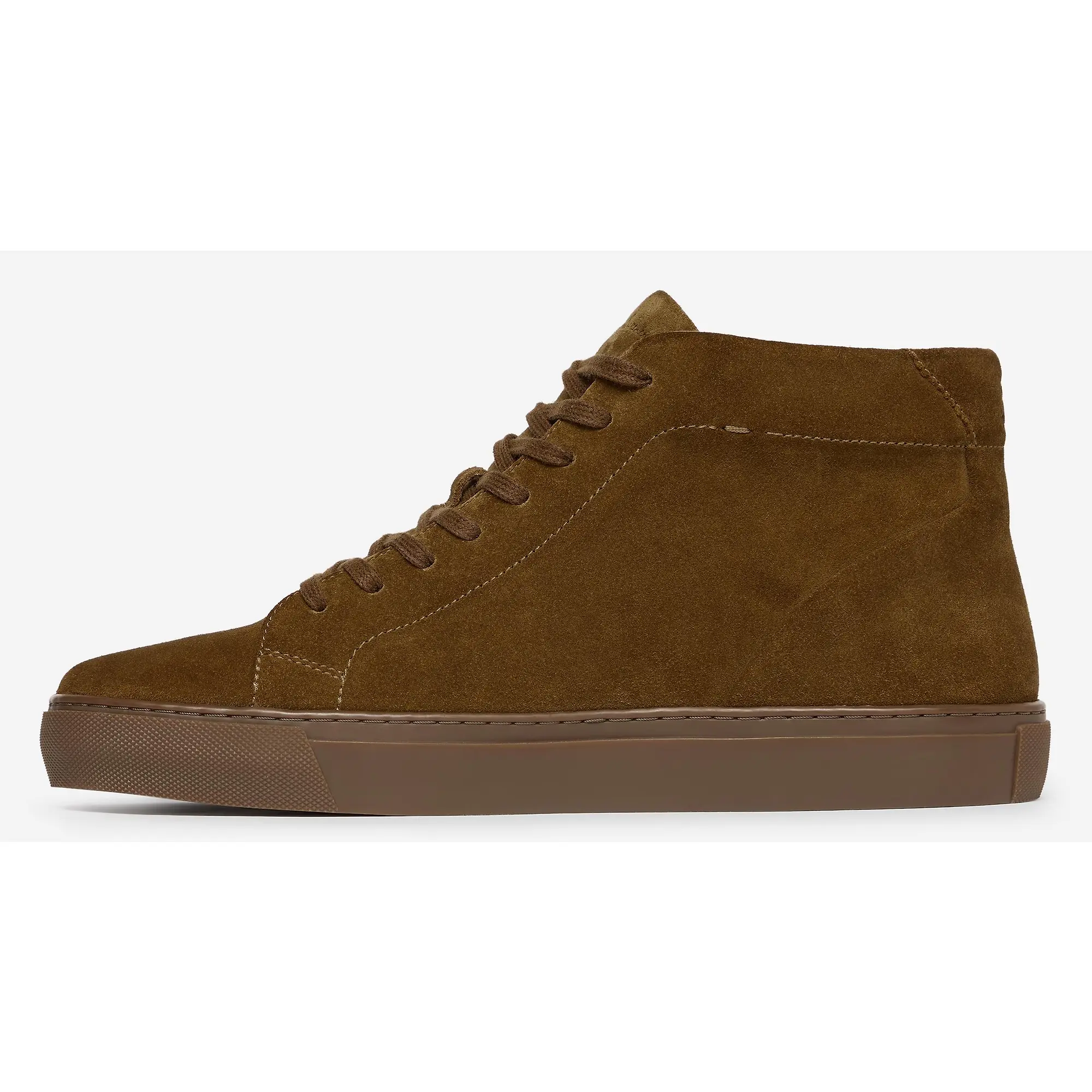 Product image 5 of 5 of Oliver Sweeney Men's Laxey Suede Cupsole Hi-Top Trainers - Tan