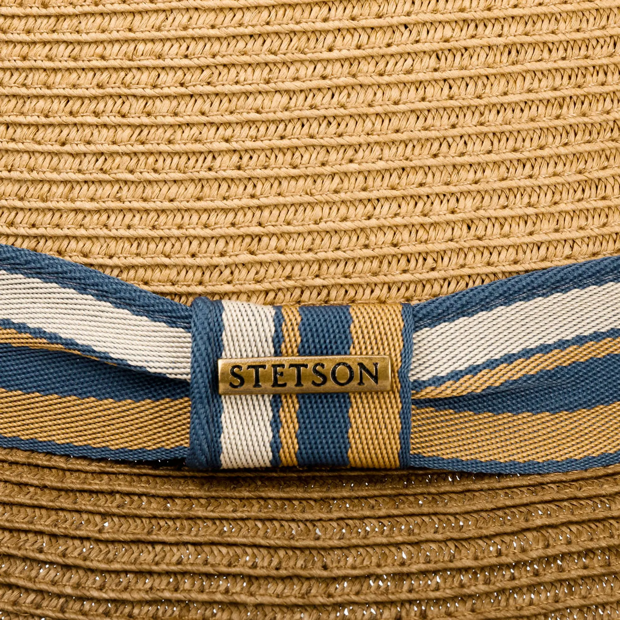 Product image 4 of 5 of Stetson Licano Toyo Pork Pie Straw Hat - Brown