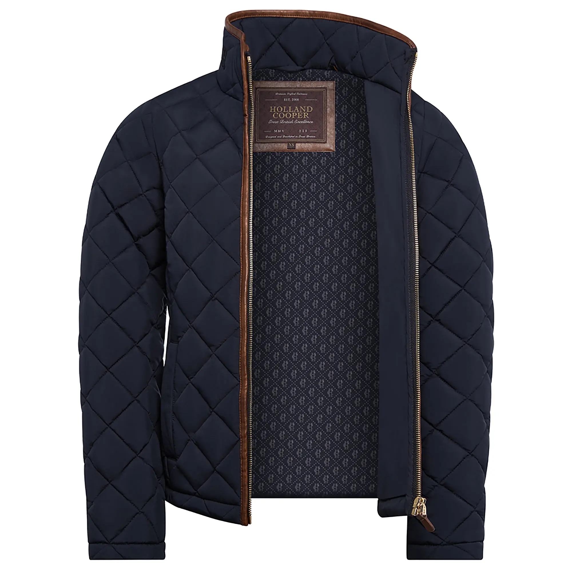 Product image 8 of 8 of Holland Cooper Women's Lightweight Country Jacket - Ink Navy