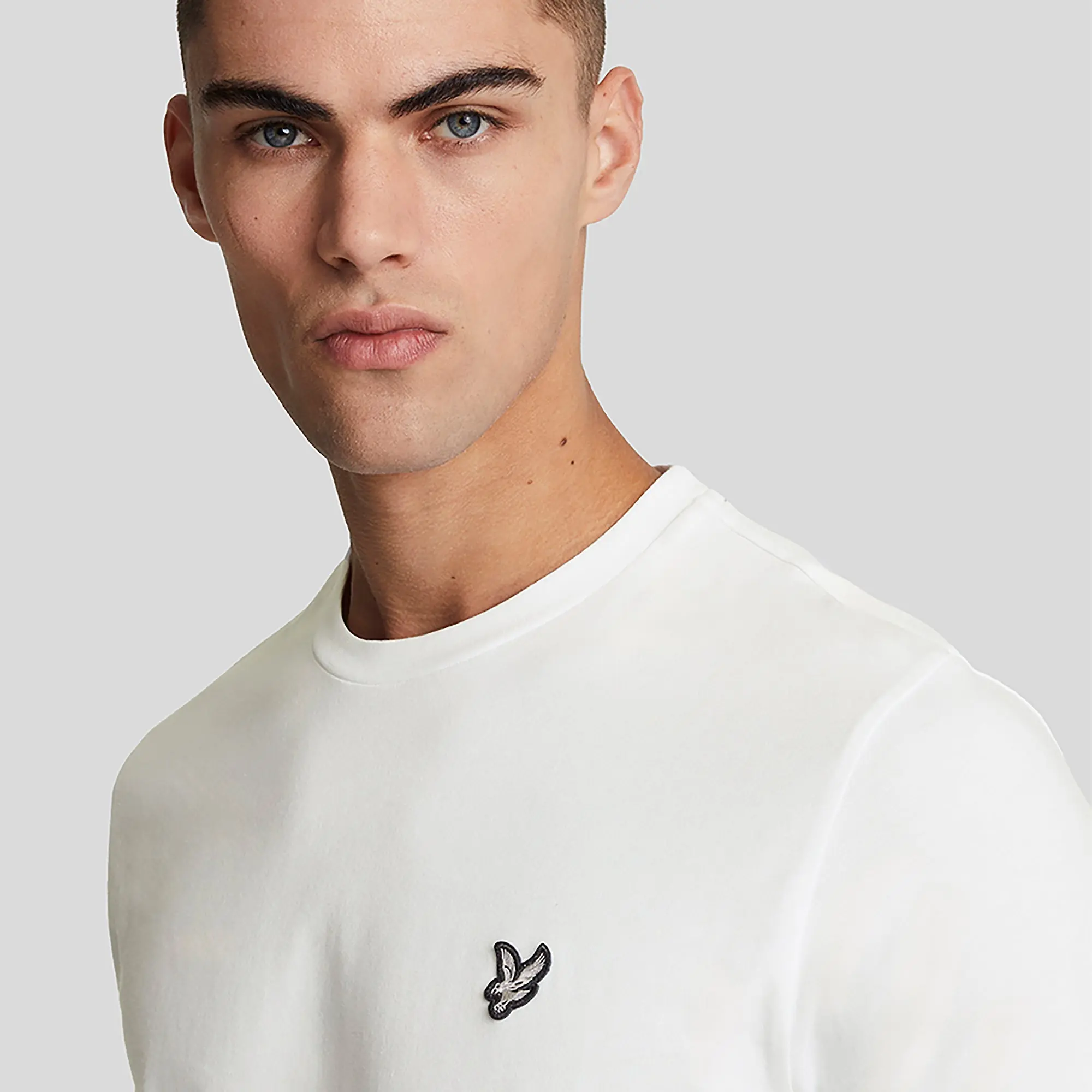 Product image 5 of 5 of Lyle & Scott Men's Premium Cotton Crewneck T-Shirt - White