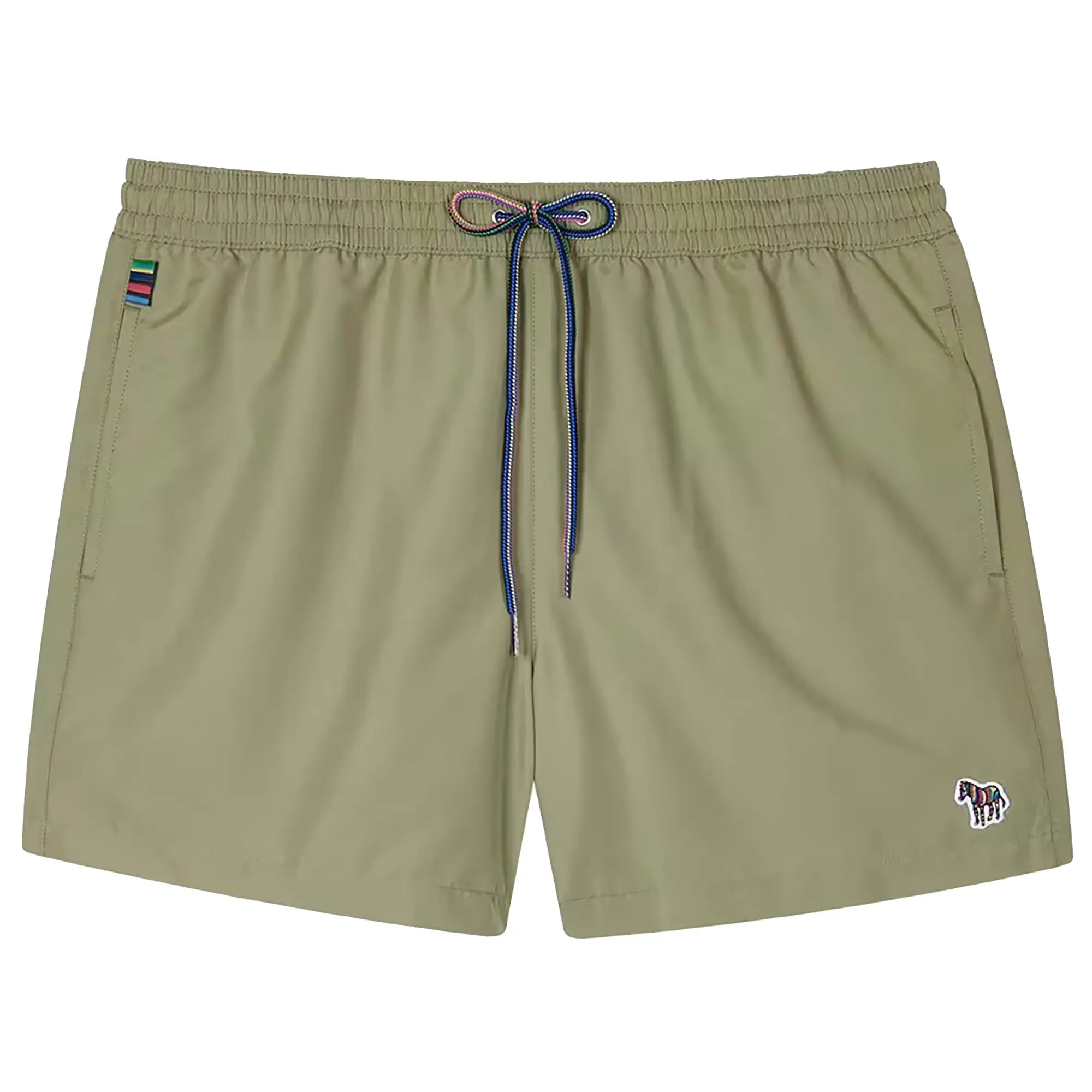 Product image 1 of 3 of Paul Smith Men's Zebra Logo Swim Shorts - Washed Khaki