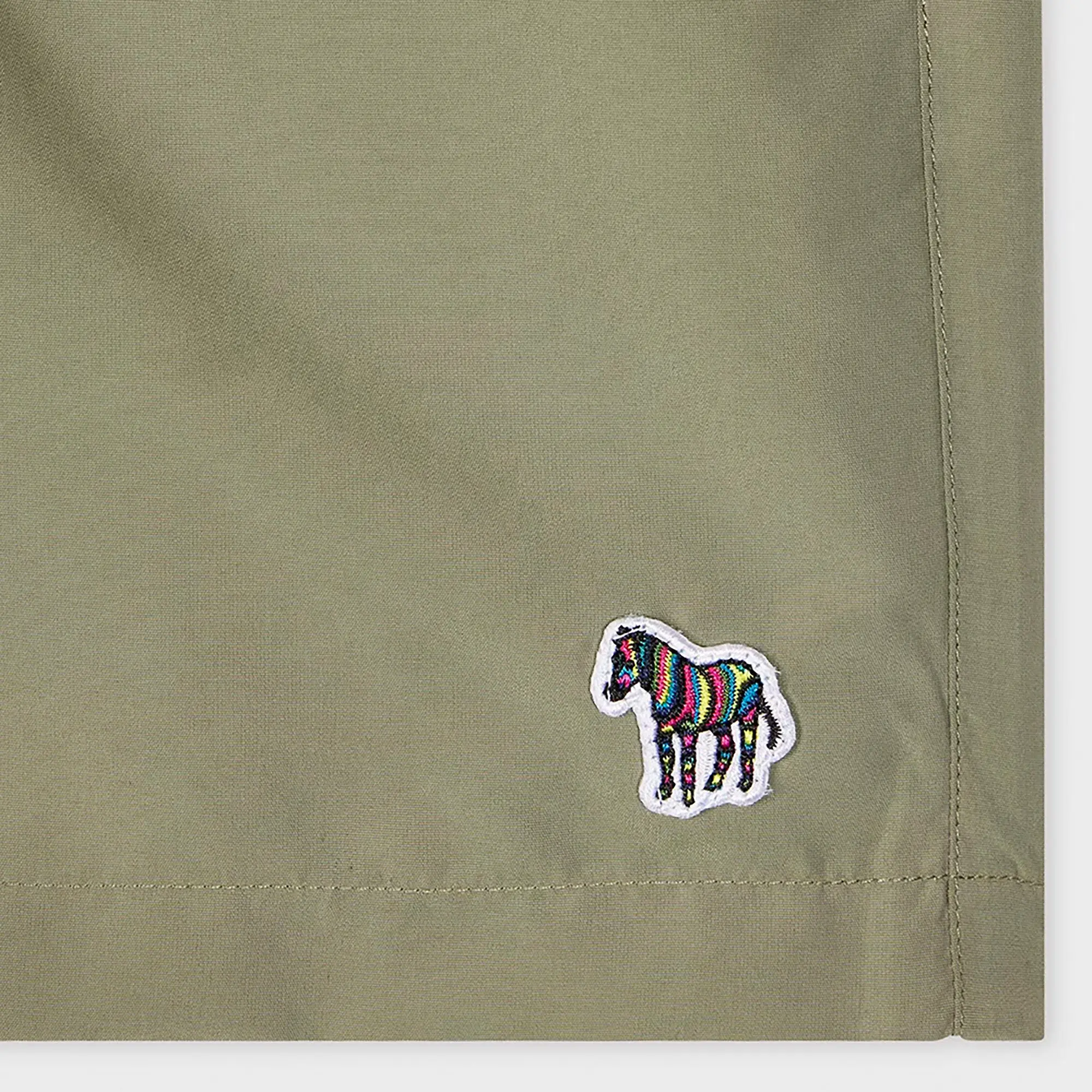 Product image 2 of 3 of Paul Smith Men's Zebra Logo Swim Shorts - Washed Khaki