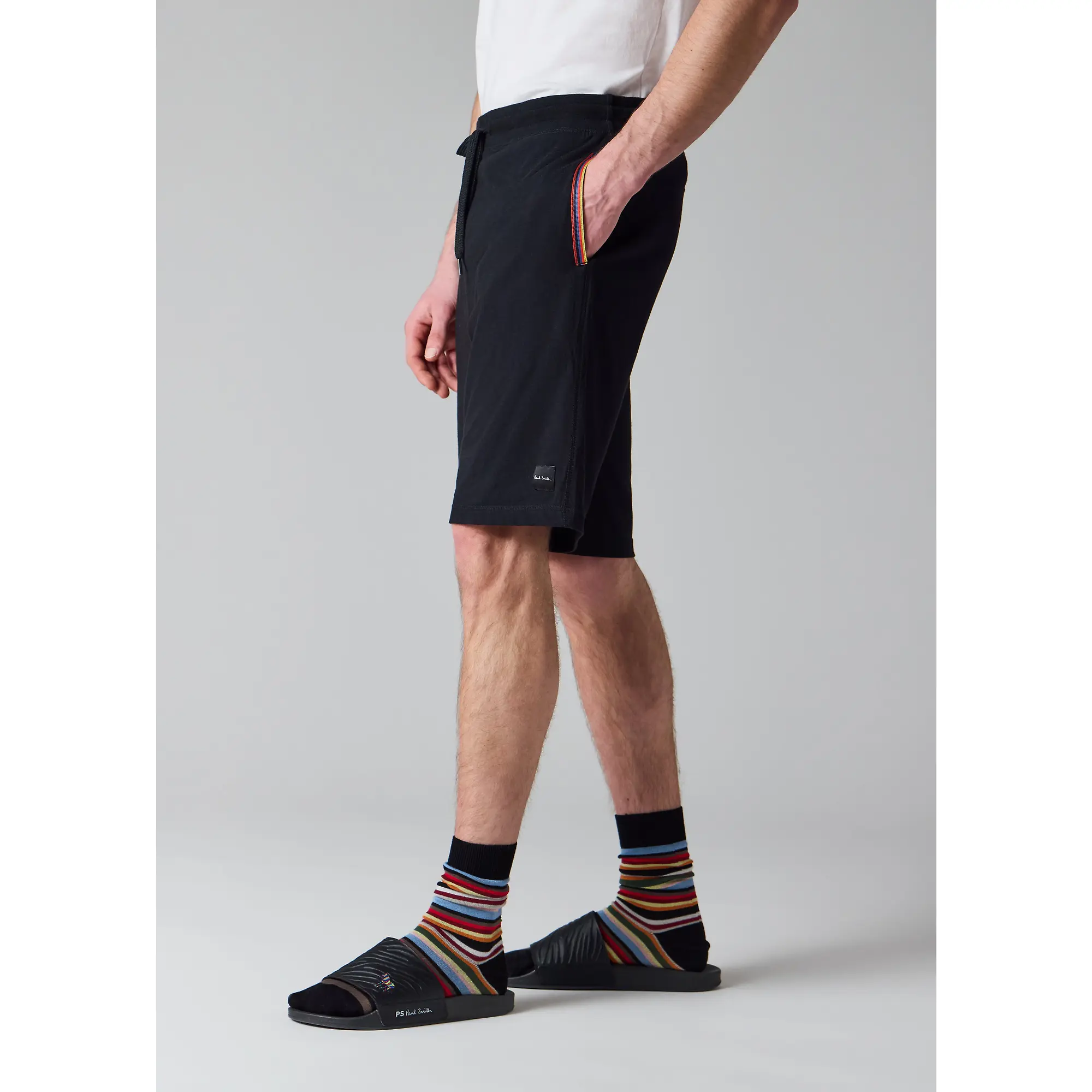 Product image 3 of 8 of Paul Smith Men's Jersey Cotton Lounge Shorts - Navy