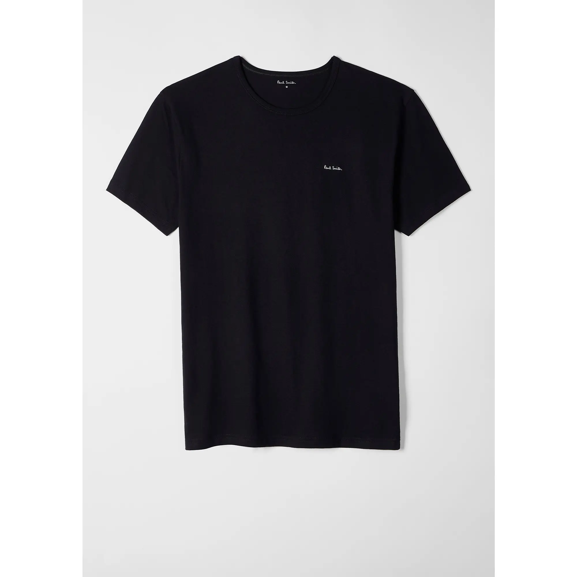 Product image 2 of 7 of Paul Smith Men's Organic Cotton Logo 3 Pack Lounge T-Shirts - White/Sky Blue/Black