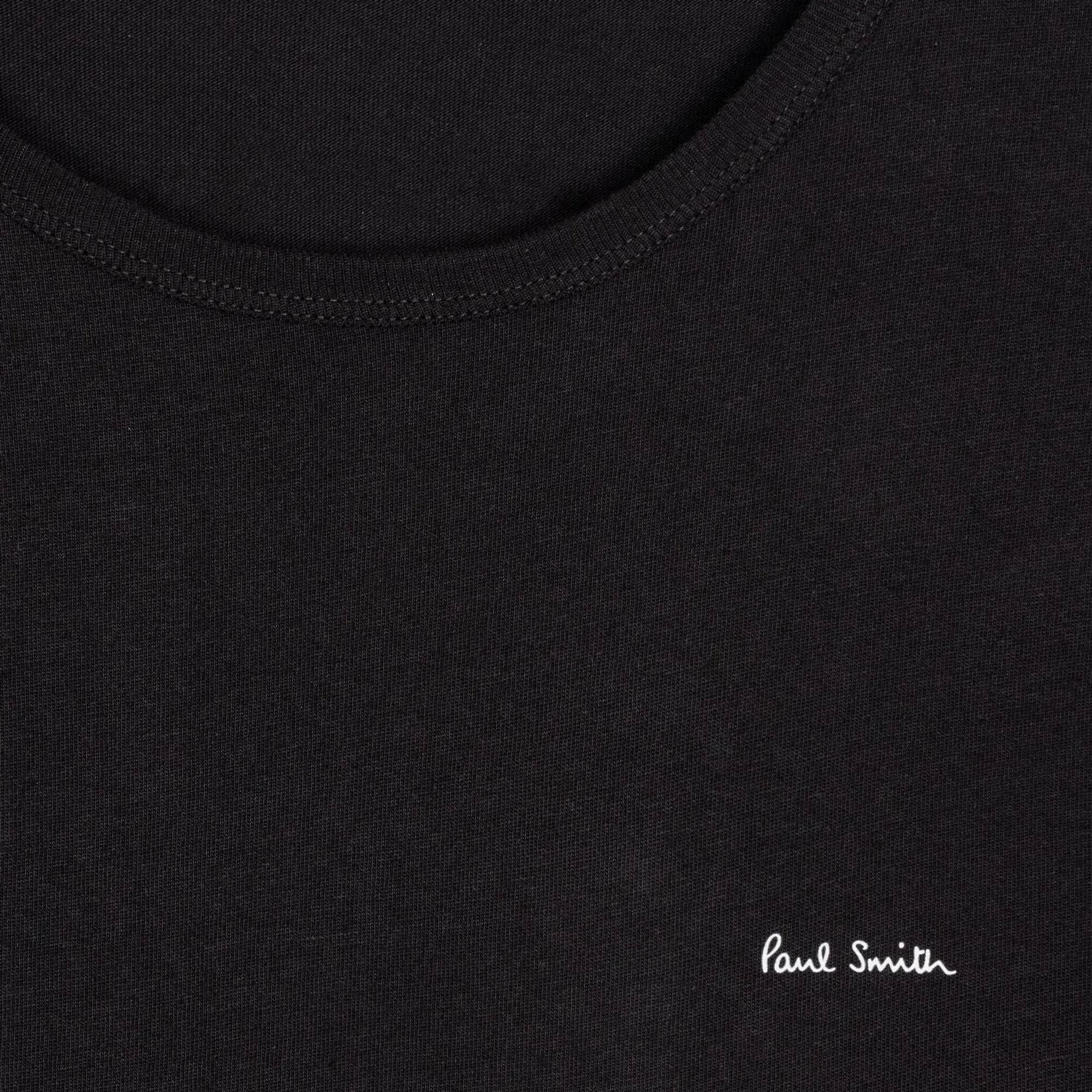 Product image 11 of 14 of Paul Smith Men's Organic Cotton Logo 5 Pack Lounge T-Shirts - Mixed