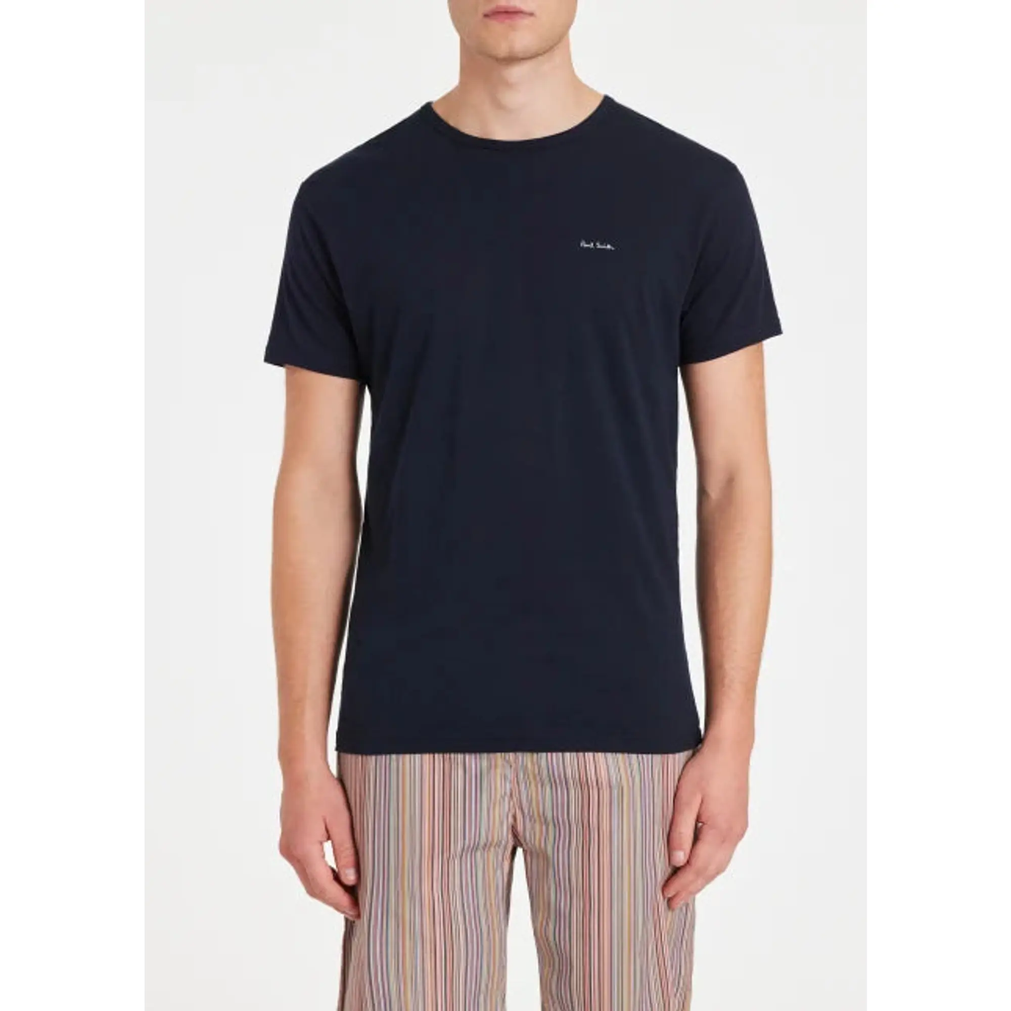 Product image 5 of 14 of Paul Smith Men's Organic Cotton Logo 5 Pack Lounge T-Shirts - Mixed
