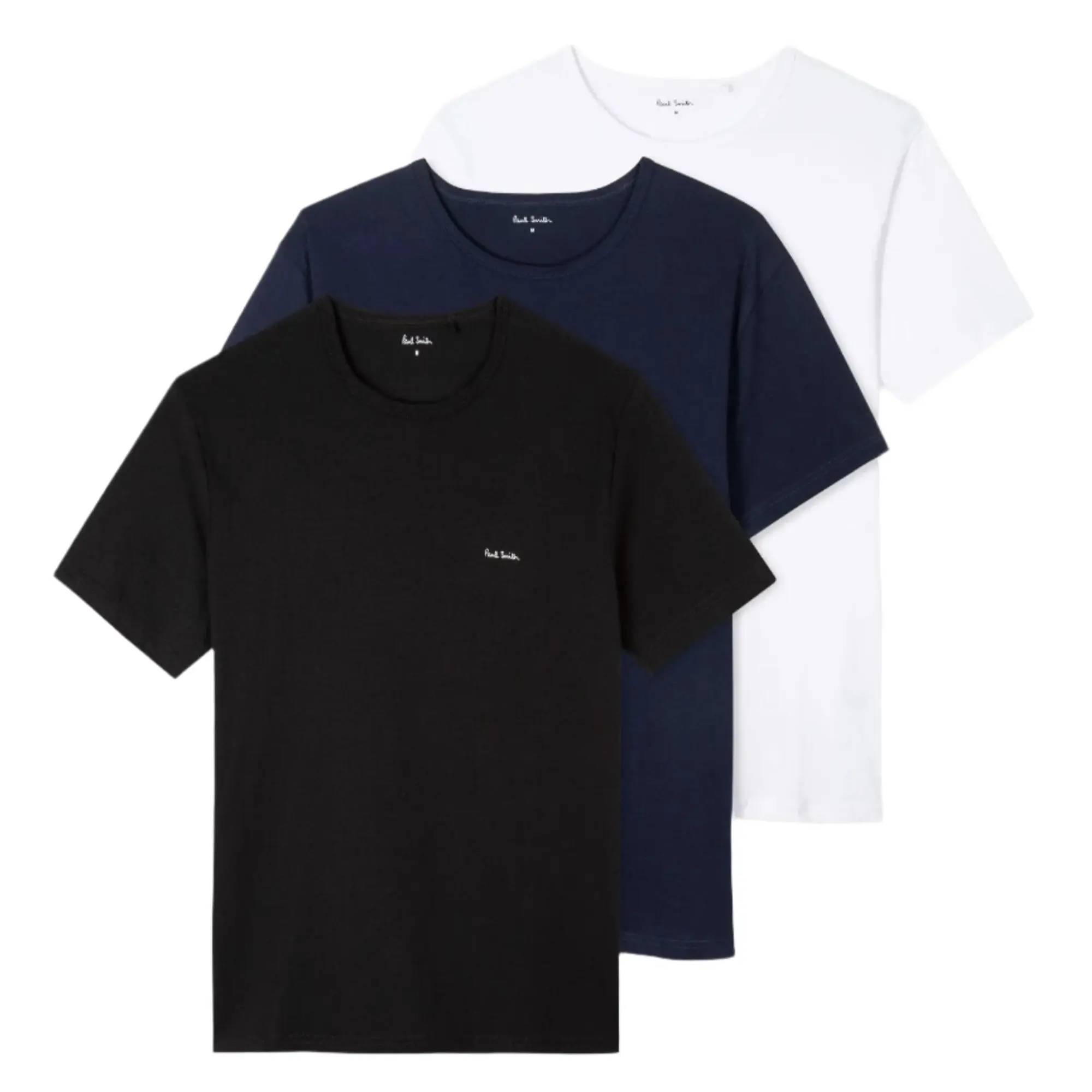 Product image 1 of 12 of Paul Smith Men's Logo Lounge T-Shirts - 3 Pack - Multicolour