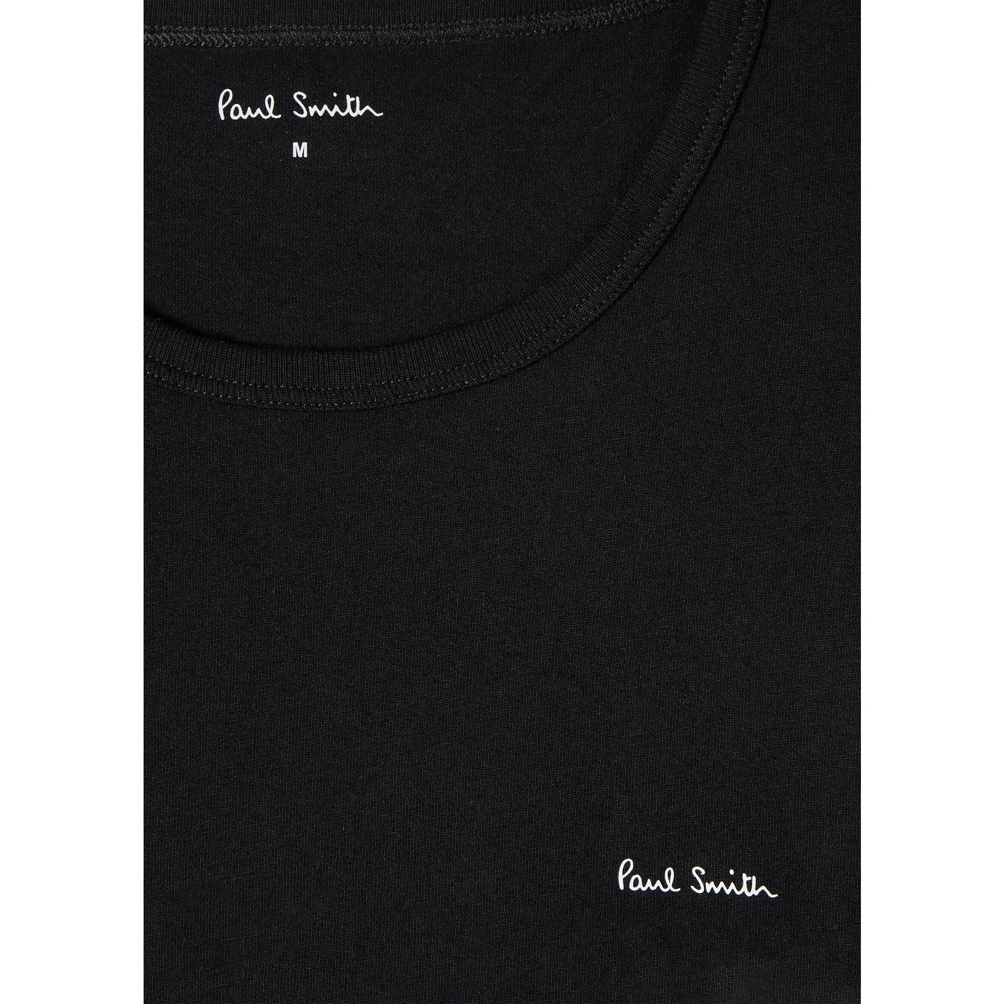 Product image 7 of 7 of Paul Smith Men's Organic Cotton Logo 3 Pack Lounge T-Shirts - Mixed