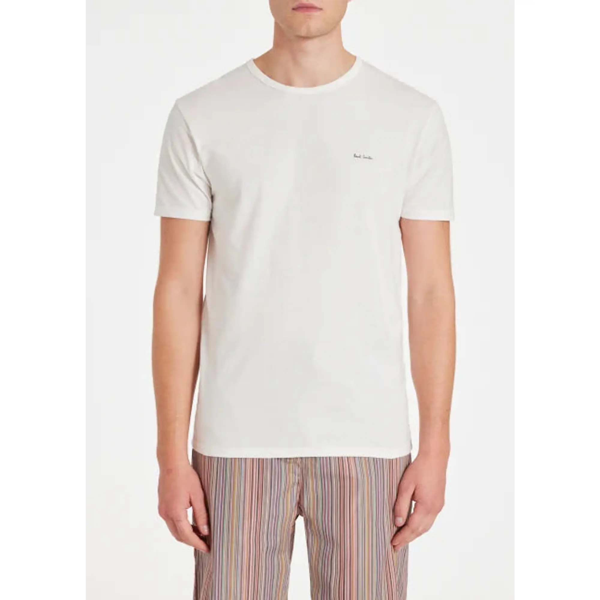 Product image 4 of 14 of Paul Smith Men's Organic Cotton Logo 5 Pack Lounge T-Shirts - Mixed