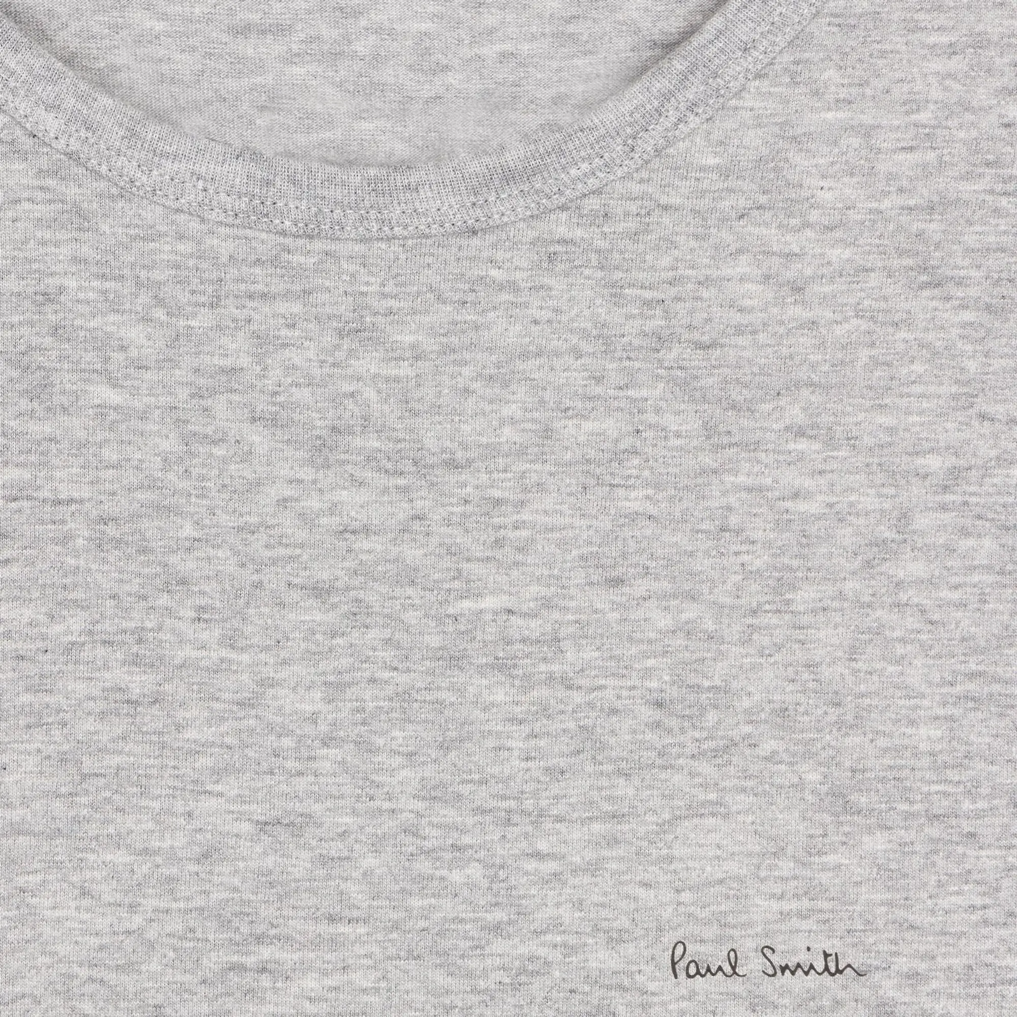 Product image 14 of 14 of Paul Smith Men's Organic Cotton Logo 5 Pack Lounge T-Shirts - Mixed