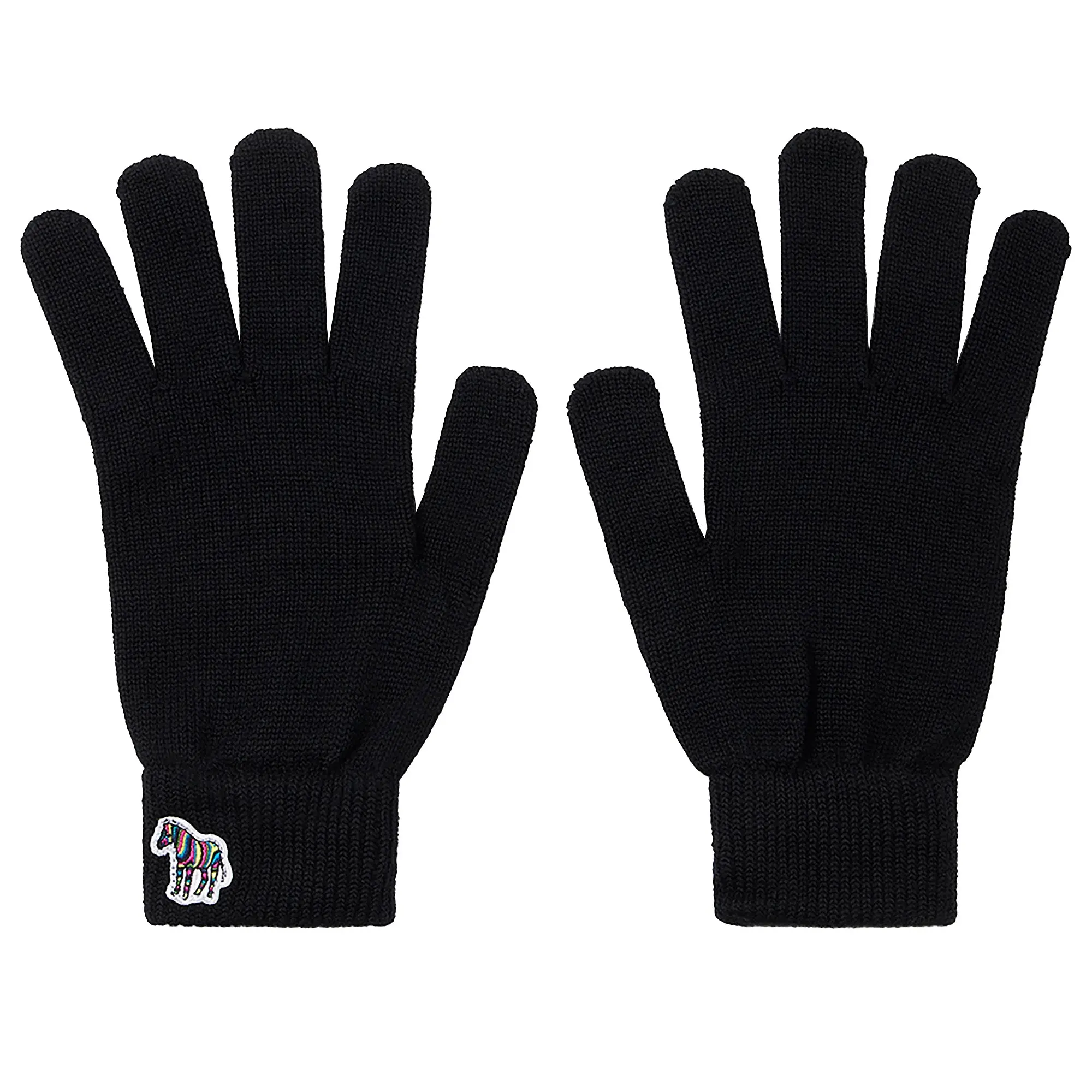 Product image 1 of 2 of Paul Smith Men's Zebra Gloves - Black