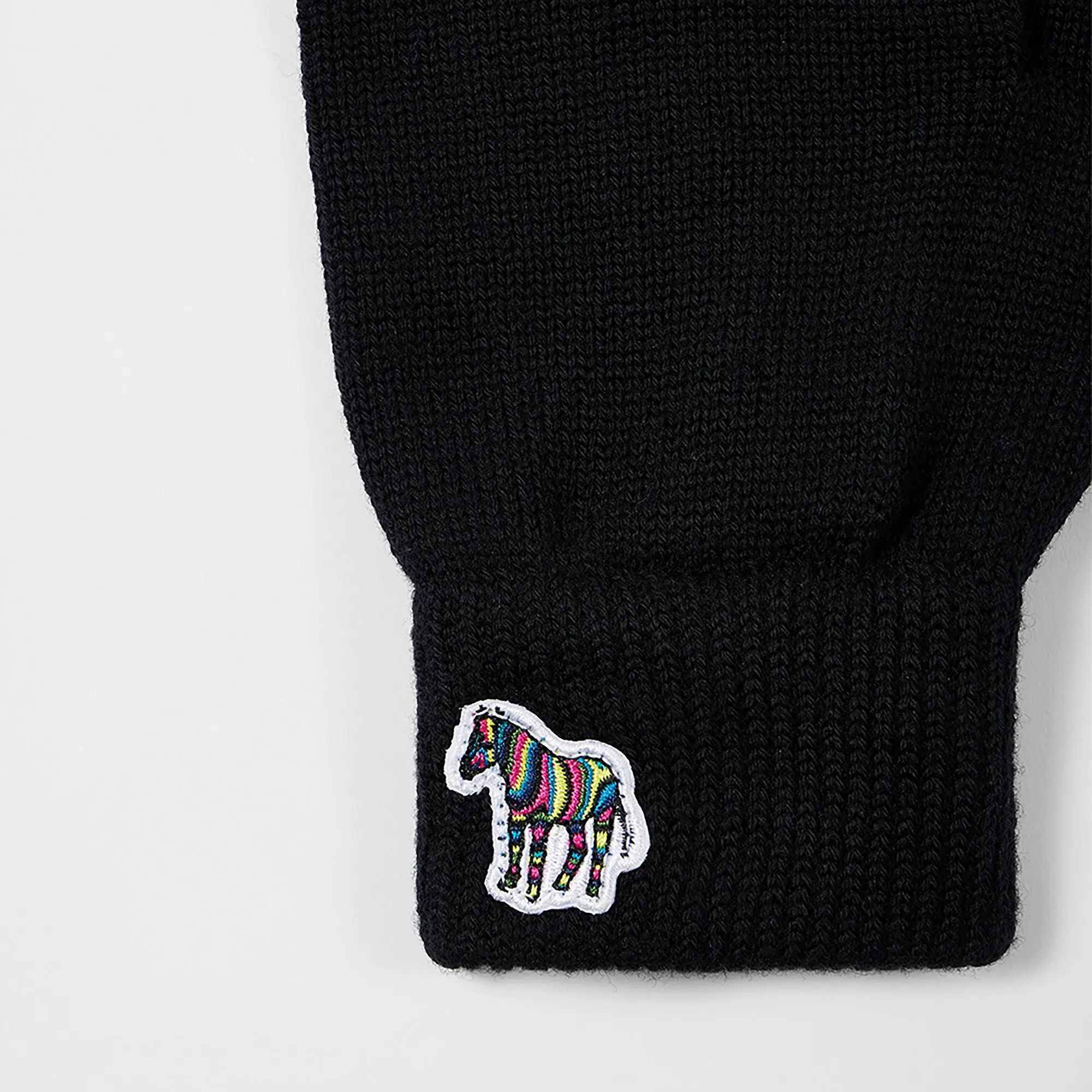 Product image 2 of 2 of Paul Smith Men's Zebra Gloves - Black