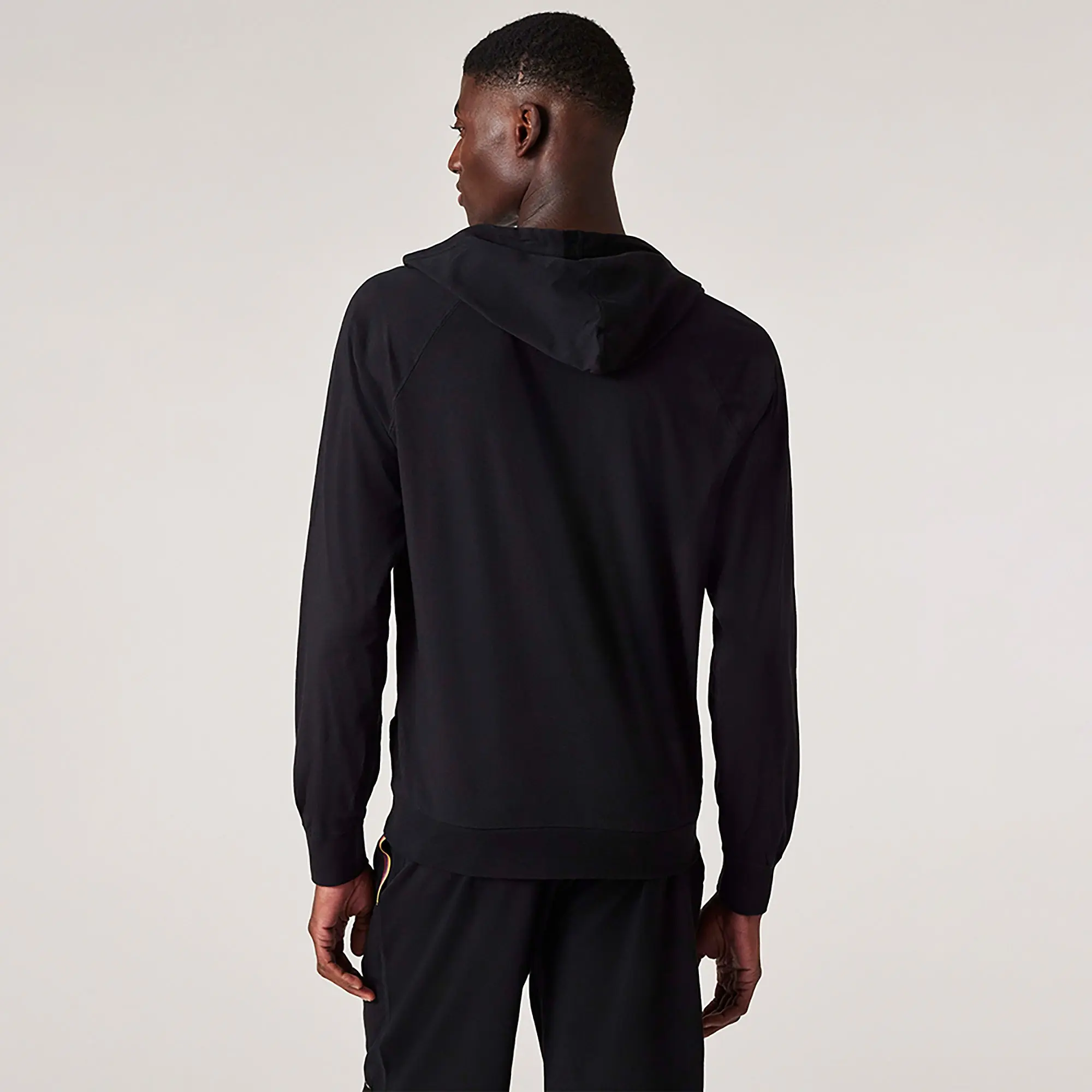Product image 3 of 4 of Paul Smith Men's Jersey Cotton Zip Lounge Hoodie - Black