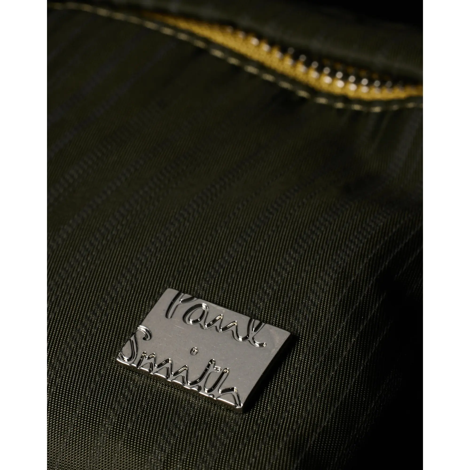 Product image 8 of 10 of Paul Smith Men's 'Laser Stripe' Recycled-Nylon Crossbody Bag - Green