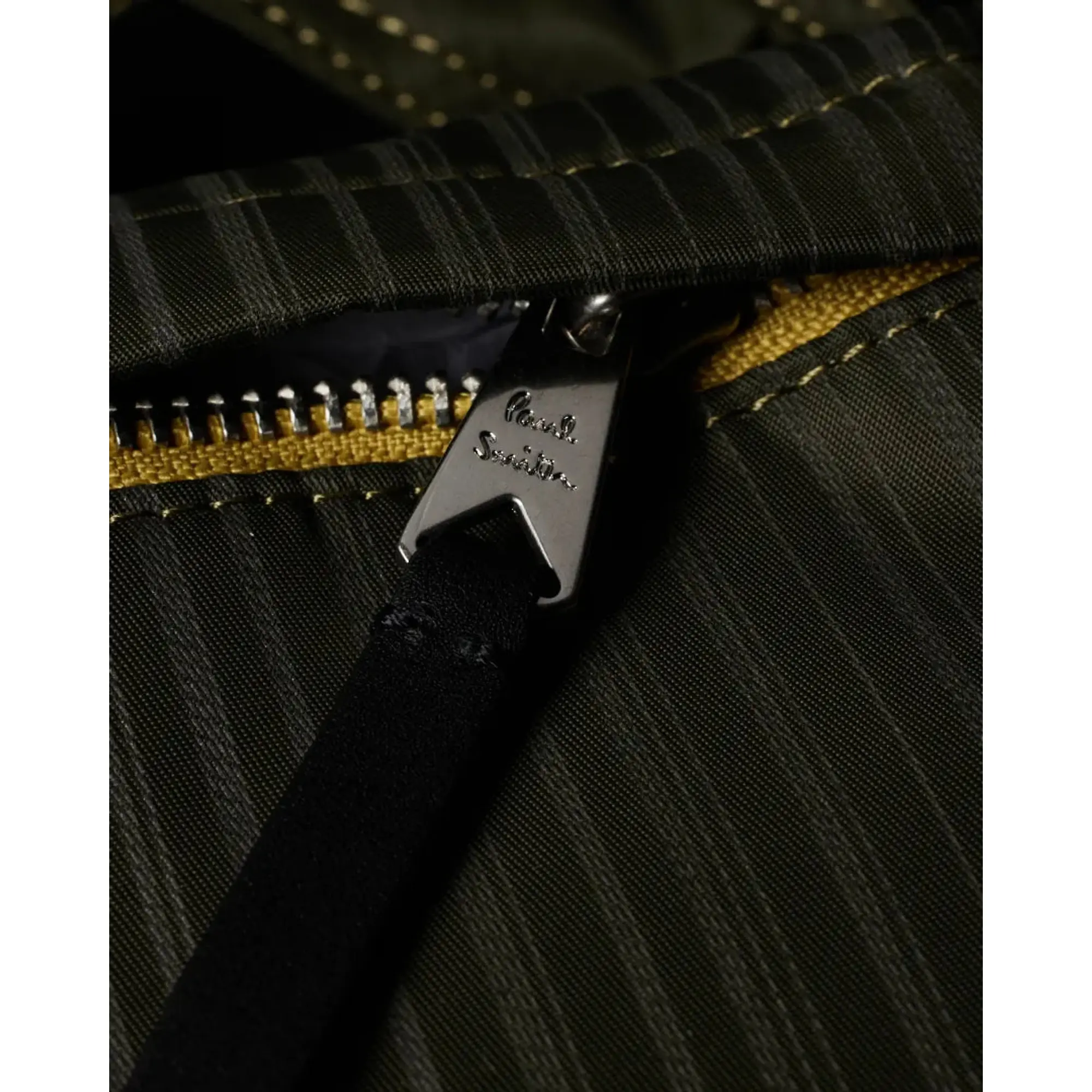 Product image 10 of 10 of Paul Smith Men's 'Laser Stripe' Recycled-Nylon Crossbody Bag - Green