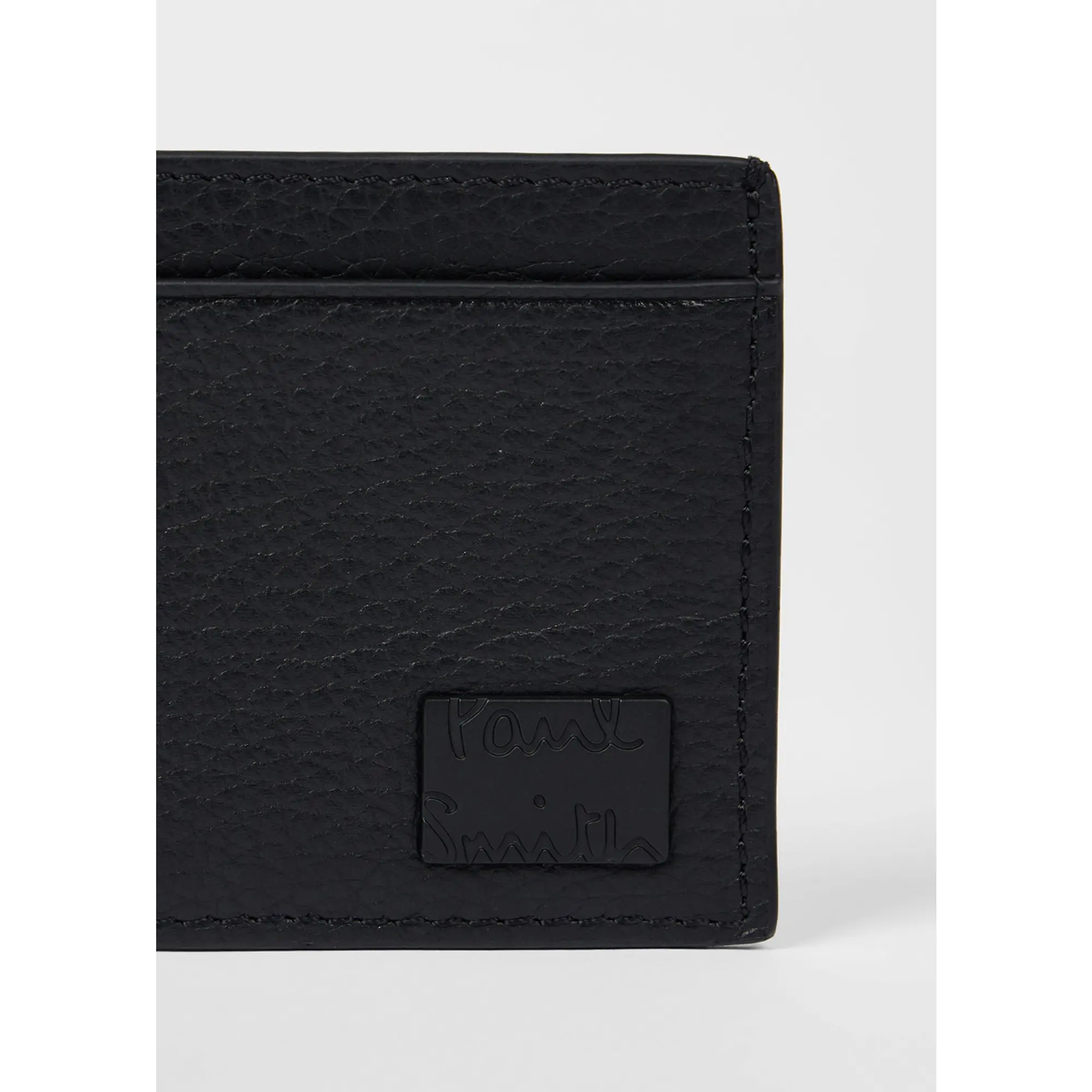 Product image 5 of 5 of Paul Smith Men's Grained Leather Card Holder - Black