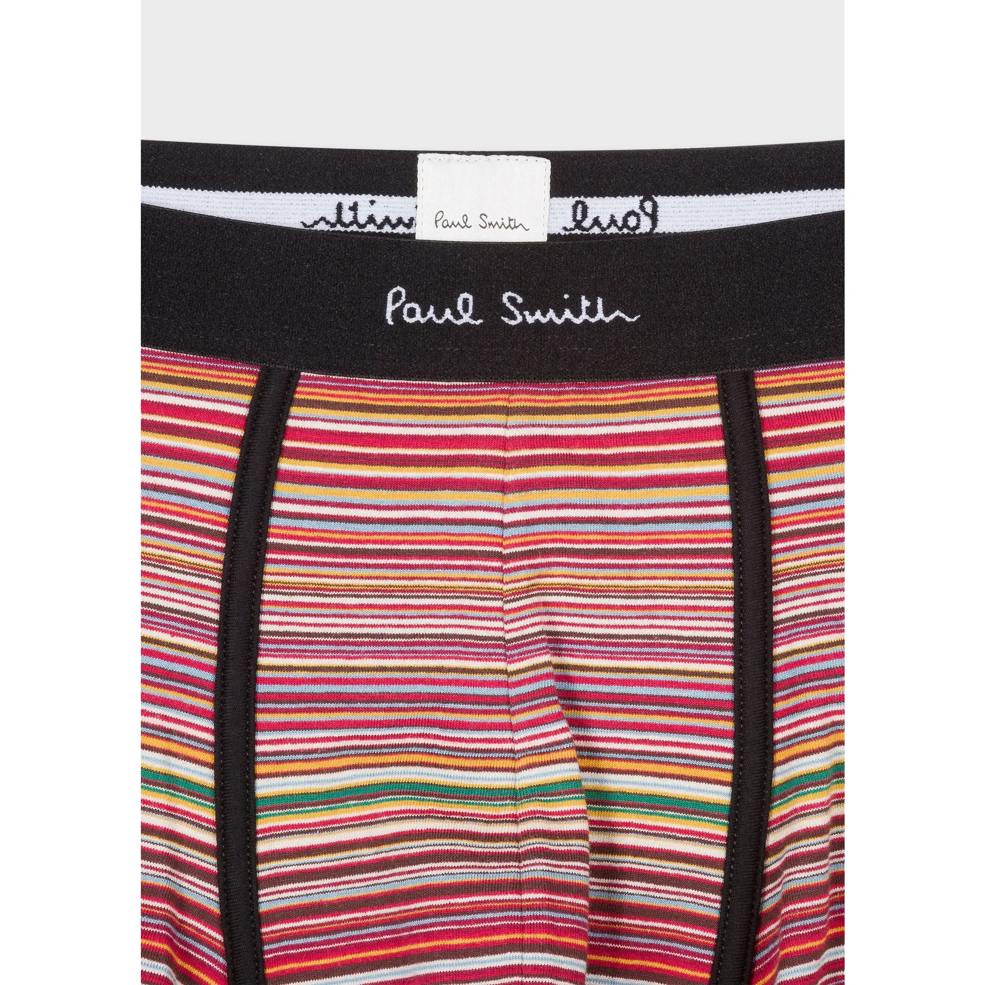 Product image 9 of 11 of Paul Smith Men's Organic Cotton Signature Stripe 3 Pack Boxer Briefs - Multi