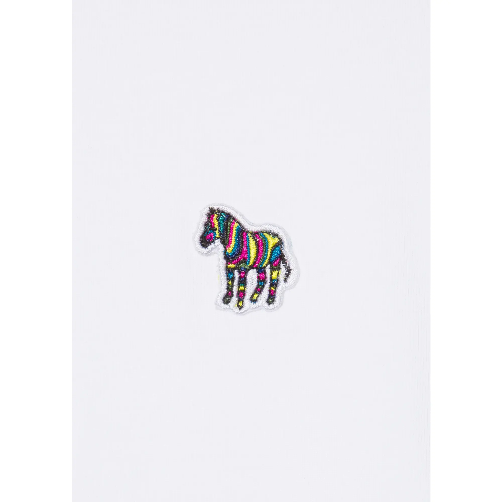 Product image 8 of 8 of PS By Paul Smith Men's Cotton Zebra Logo T-Shirt - White