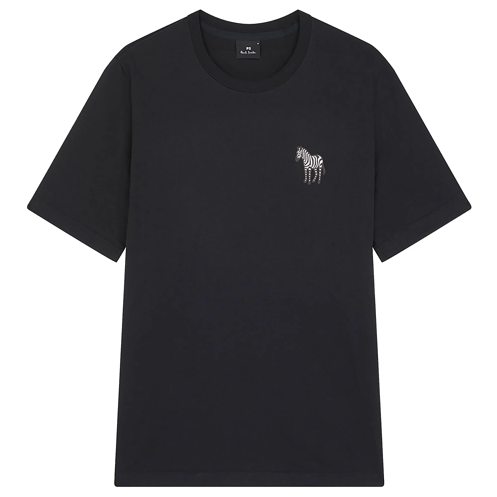 Product image 1 of 2 of PS By Paul Smith Men's Reg Fit Small Zebra T-Shirt - Black