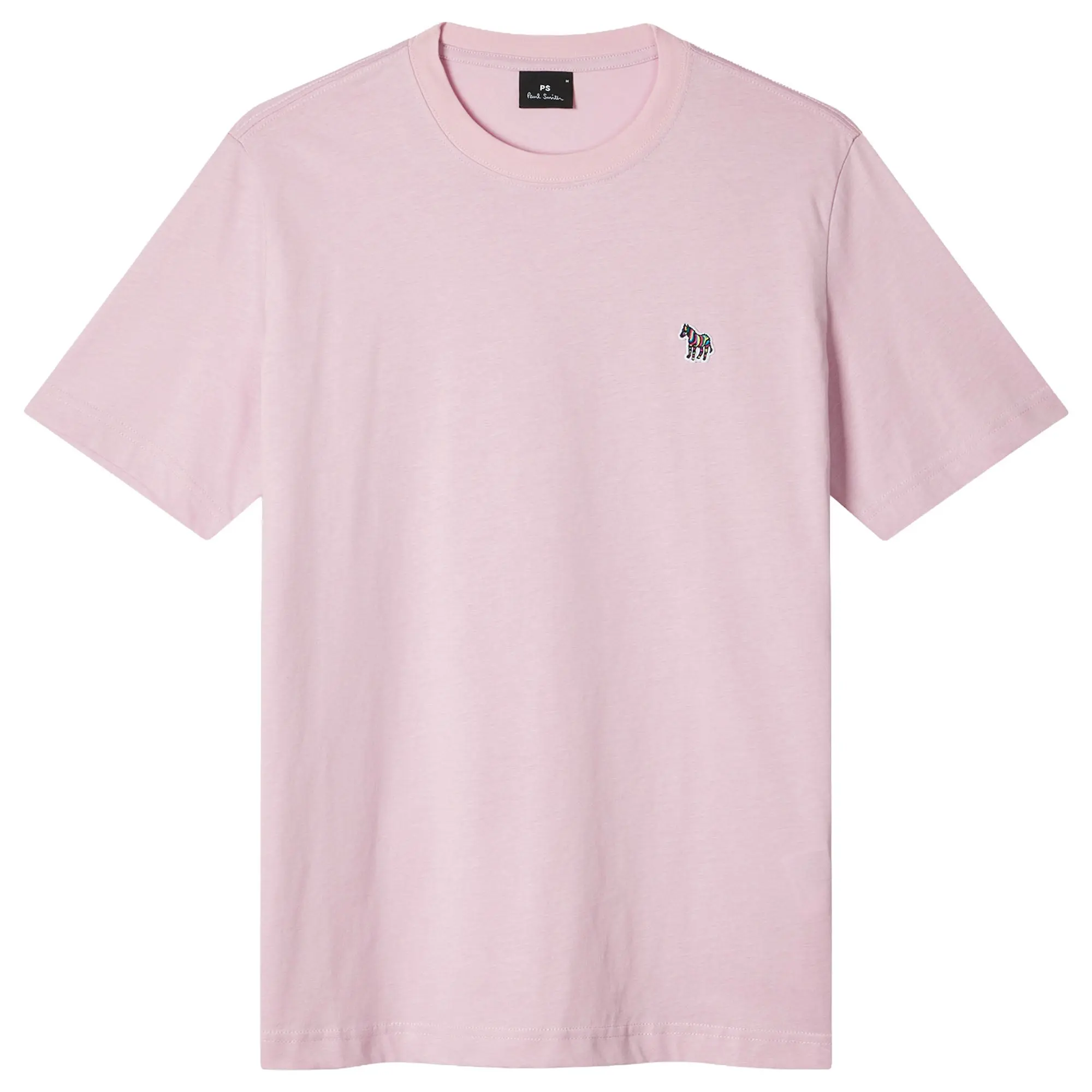Product image 1 of 2 of PS By Paul Smith Men's Organic Cotton Zebra Logo T-Shirt - Pink