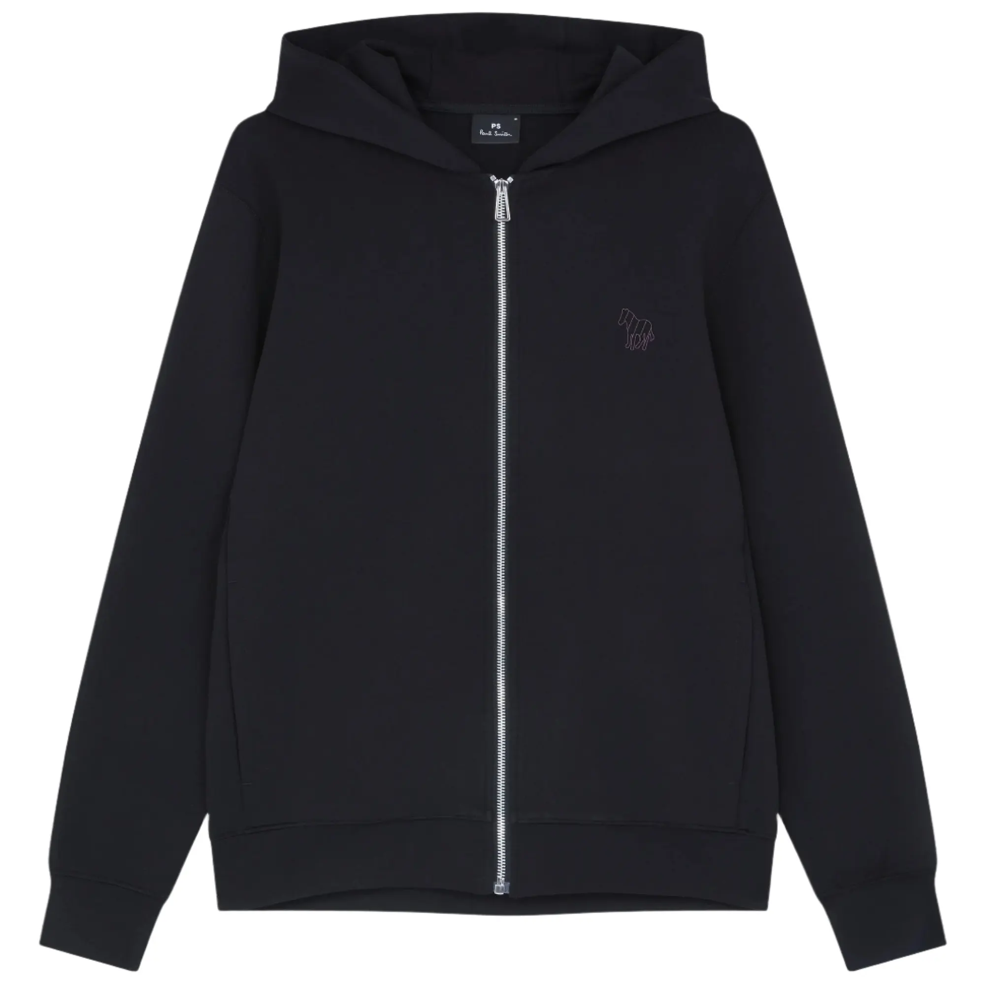 Product image 1 of 5 of Paul Smith Men's Zebra Stripe Zip Hoodie - Black