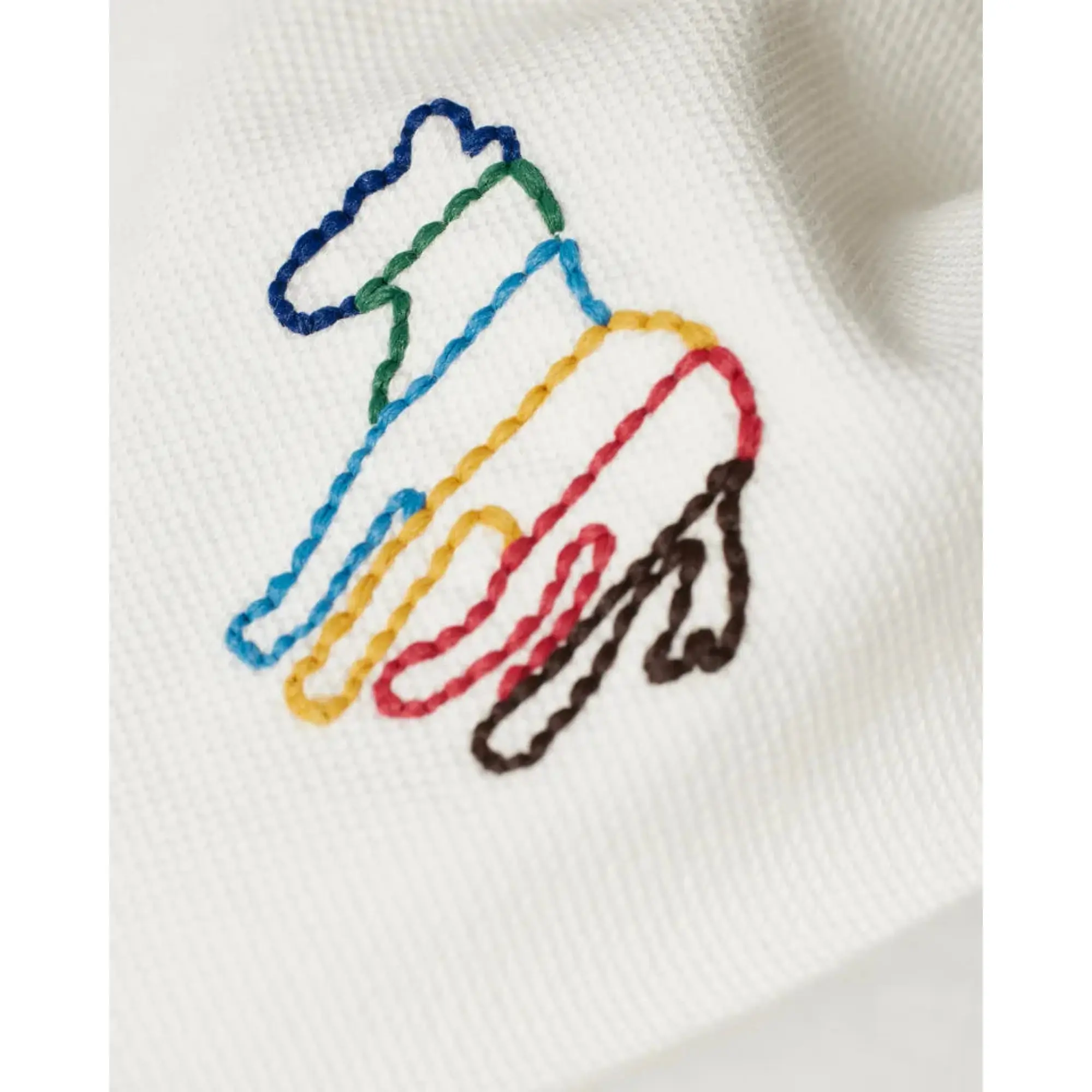 Product image 10 of 11 of Paul Smith Men's Regular Fit Stretch-Cotton 'Broad Stripe Zebra' Polo Shirt  - White
