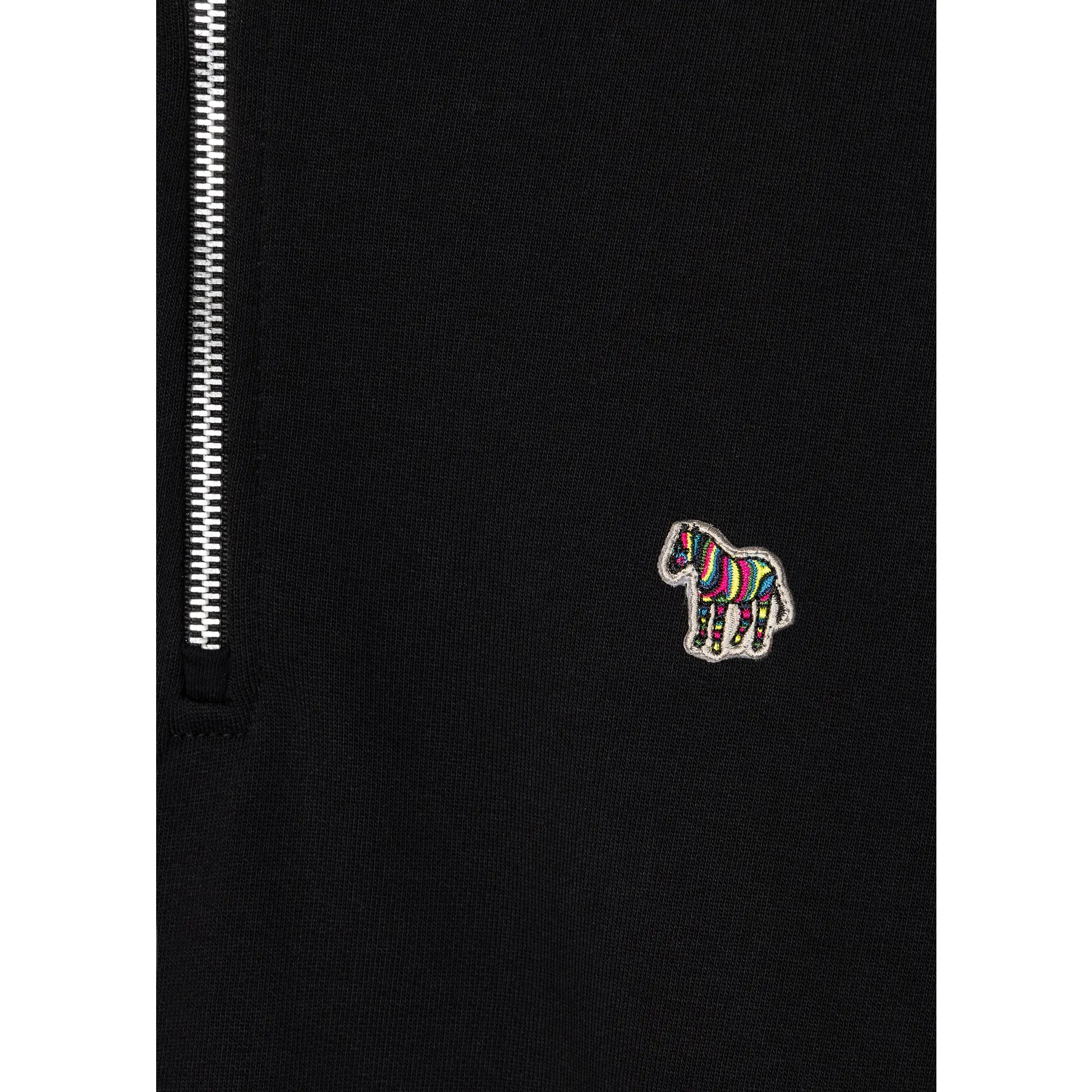 Product image 5 of 10 of Paul Smith Men's Regular Fit Zebra Half-Zip Sweatshirt - Black