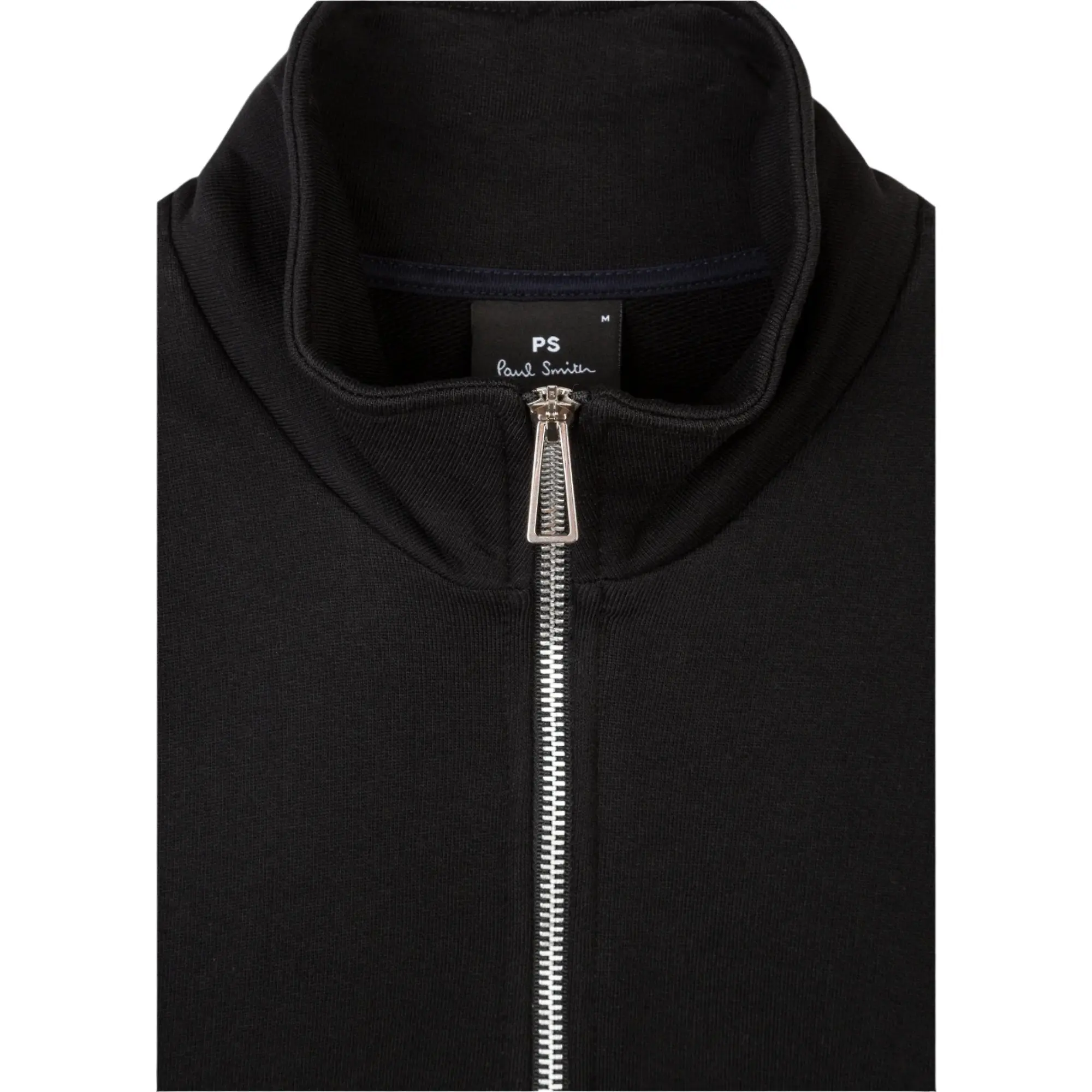Product image 6 of 10 of Paul Smith Men's Regular Fit Zebra Half-Zip Sweatshirt - Black