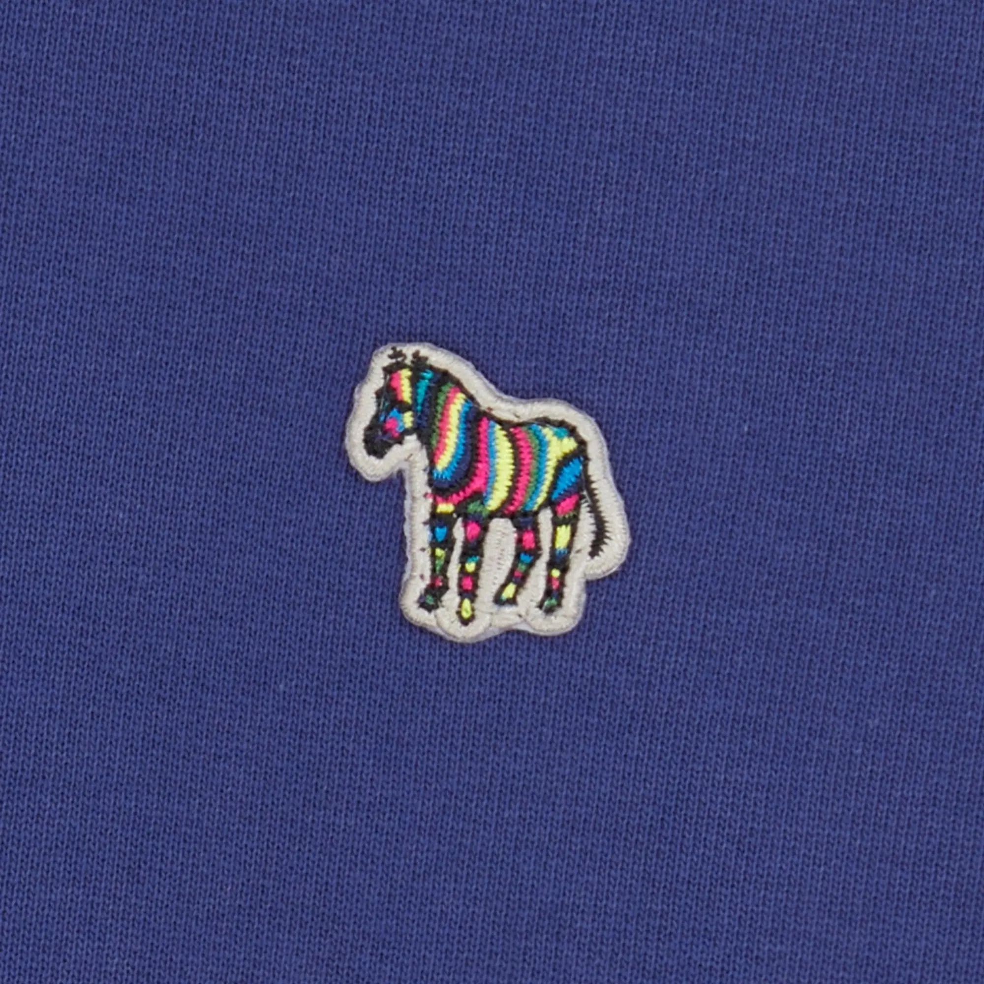 Product image 4 of 5 of Paul Smith Men's Regular Fit Zebra Half-Zip Sweatshirt - Blue