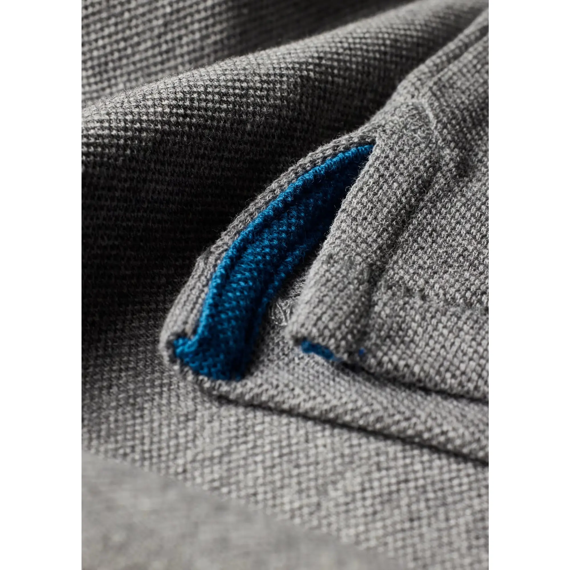 Product image 6 of 6 of PS By Paul Smith Men's Cotton-Piqué Zebra Logo Polo Shirt - Grey Melange
