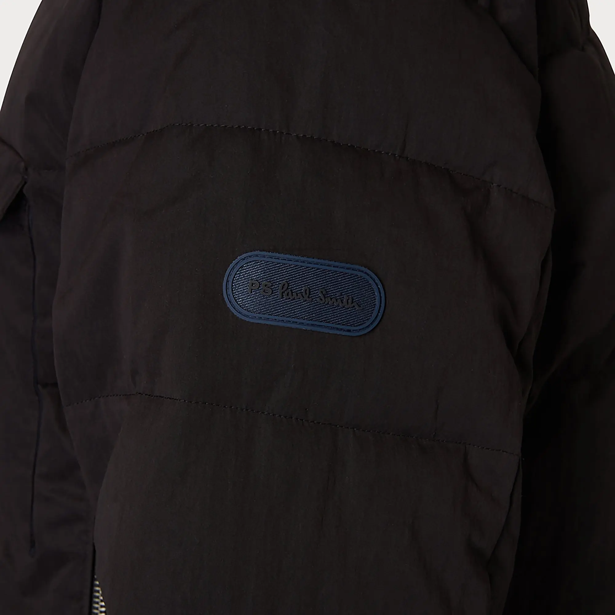 Product image 3 of 3 of PS By Paul Smith Men's Cropped Fibre Down Puffer Jacket - Black