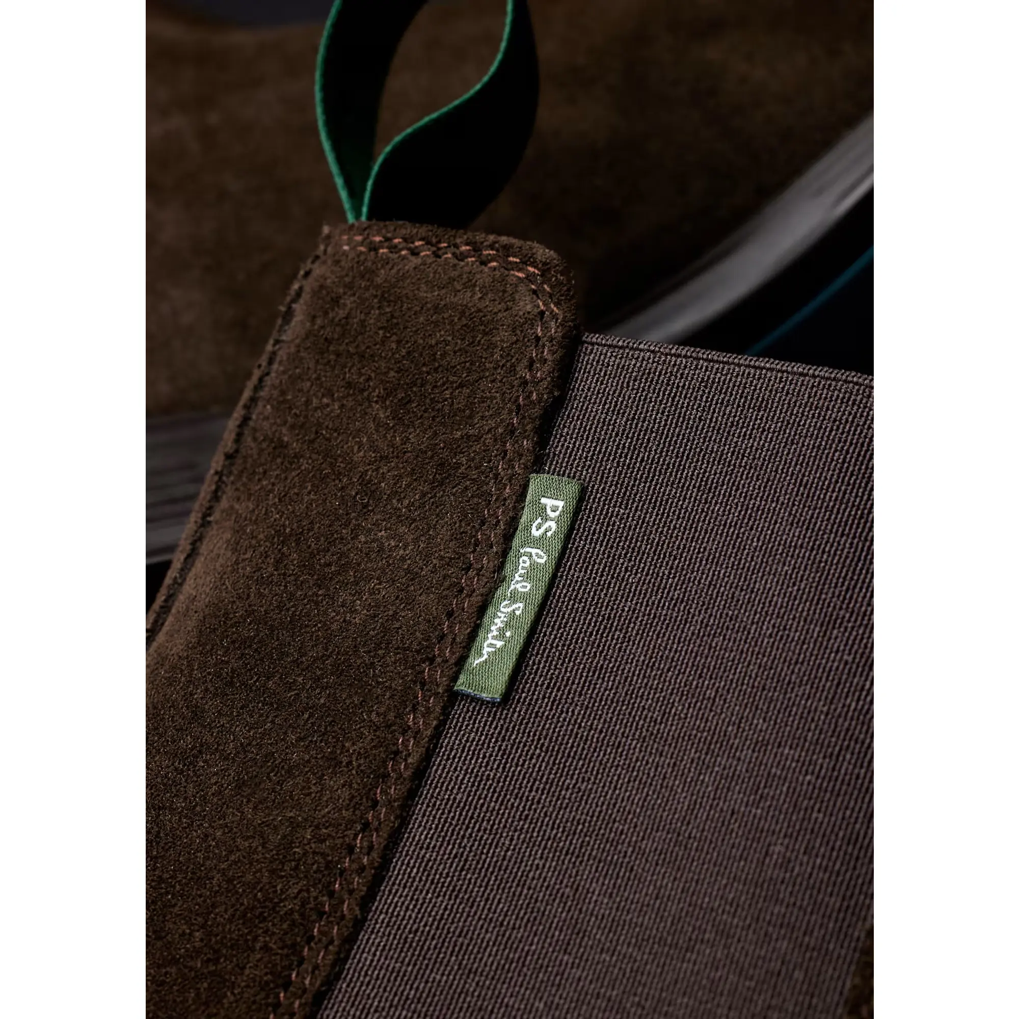 Product image 9 of 9 of PS By Paul Smith Men's Augustus Chelsea Boots - Dark Brown Suede
