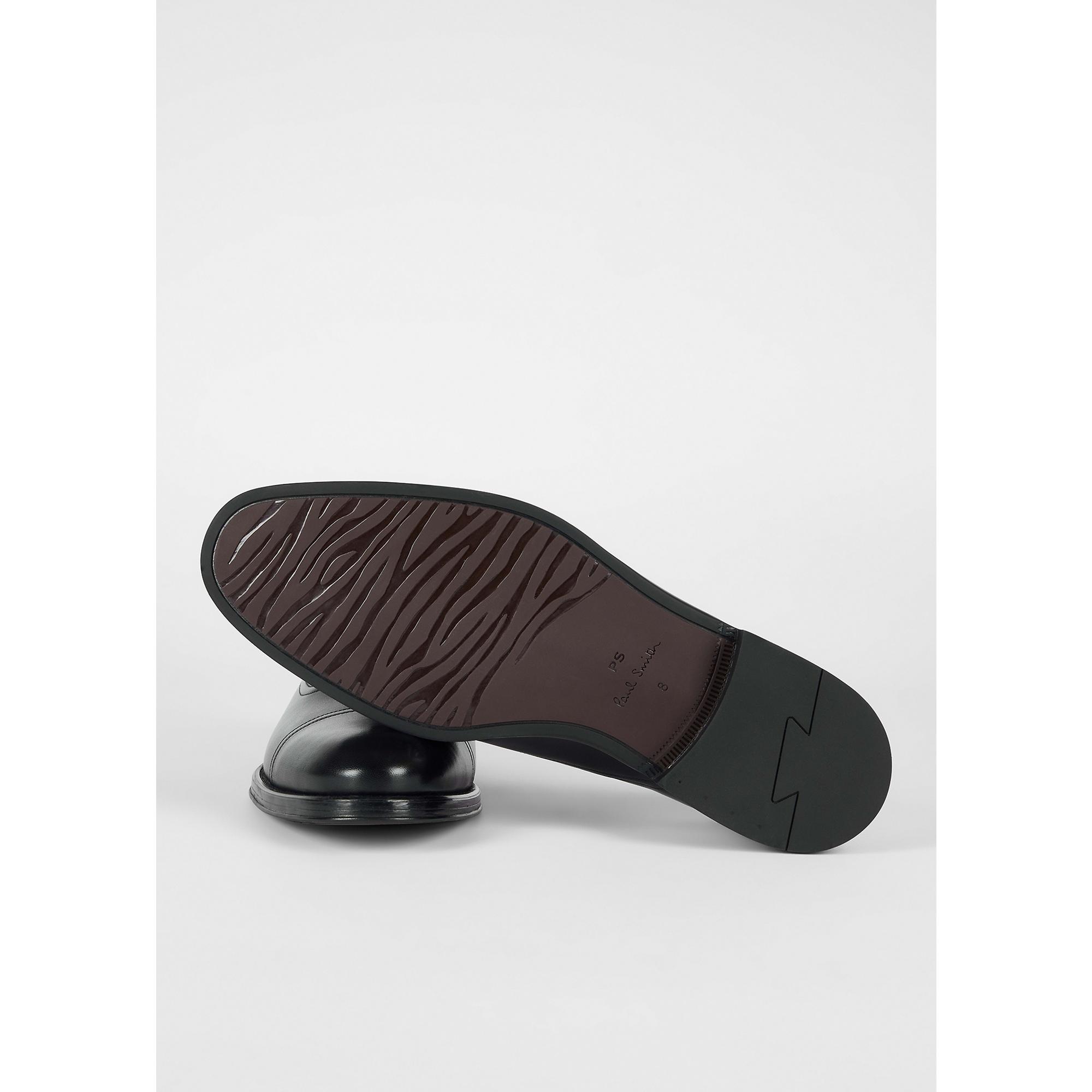 Paul Smith Men's Leather Timothy Shoes - Black | British Attire