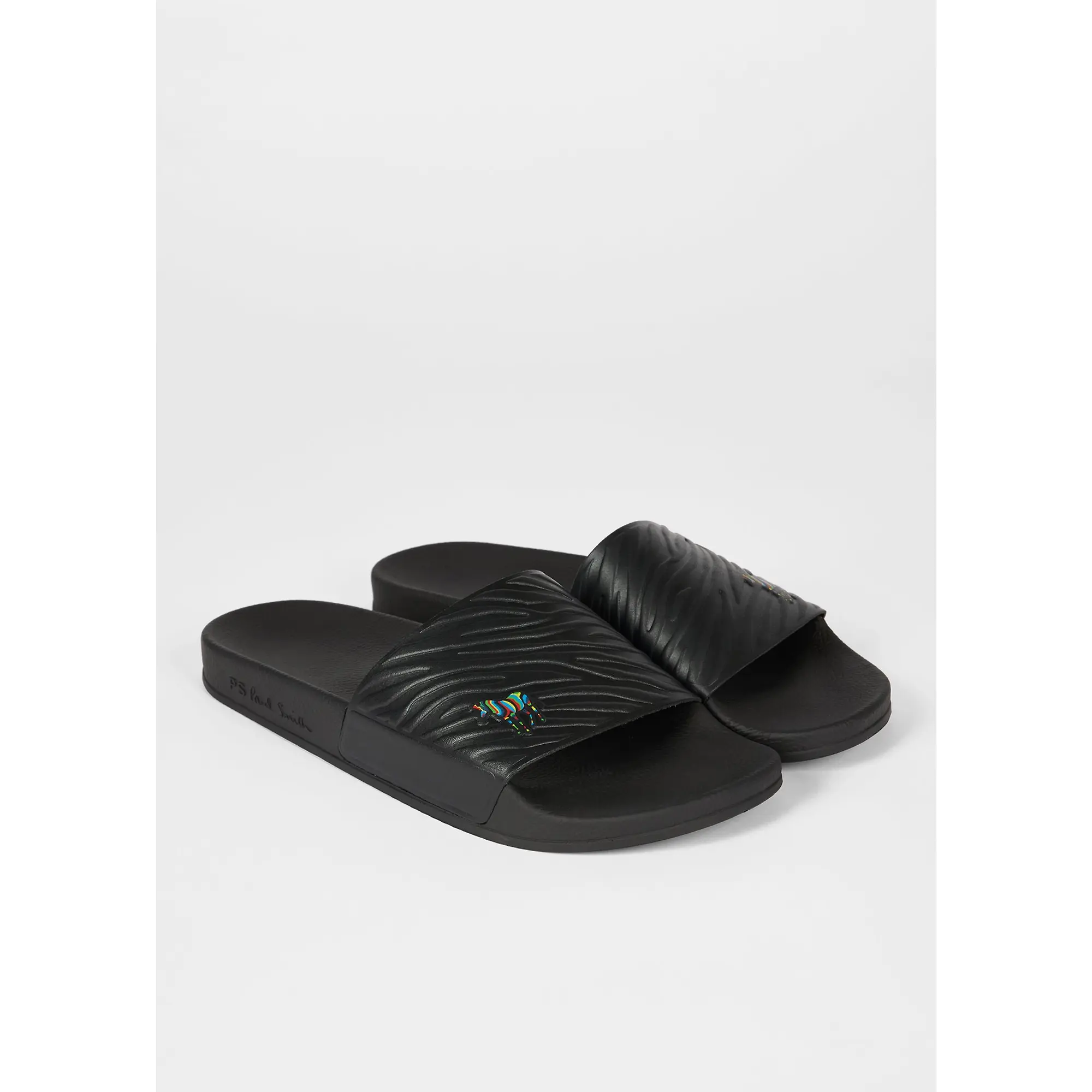 Product image 6 of 7 of PS By Paul Smith Men's Zebra Zed Slides - Black