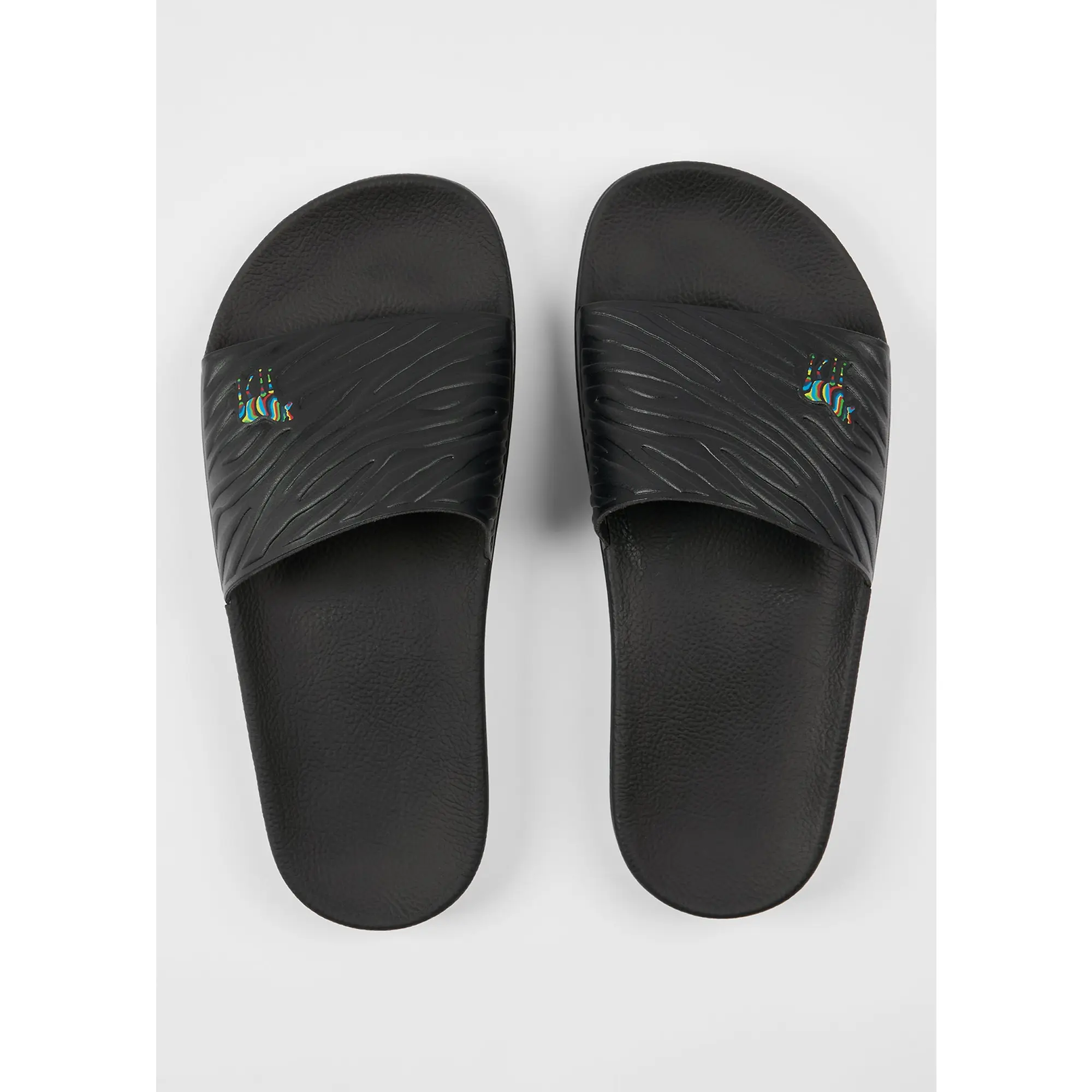 Product image 4 of 7 of PS By Paul Smith Men's Zebra Zed Slides - Black