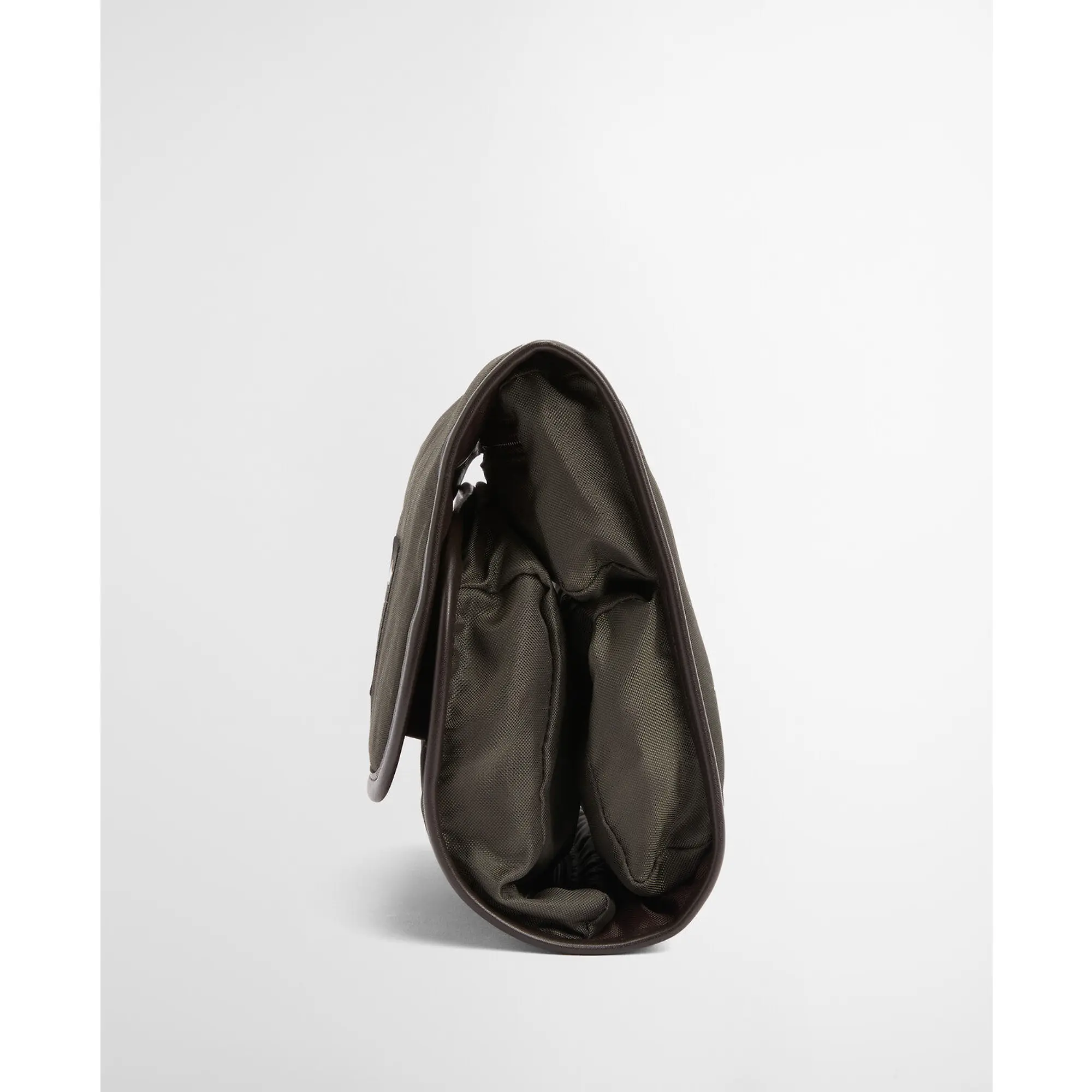 Product image 7 of 9 of Barbour Men's Wax Hanging Washbag - Olive/Beacon