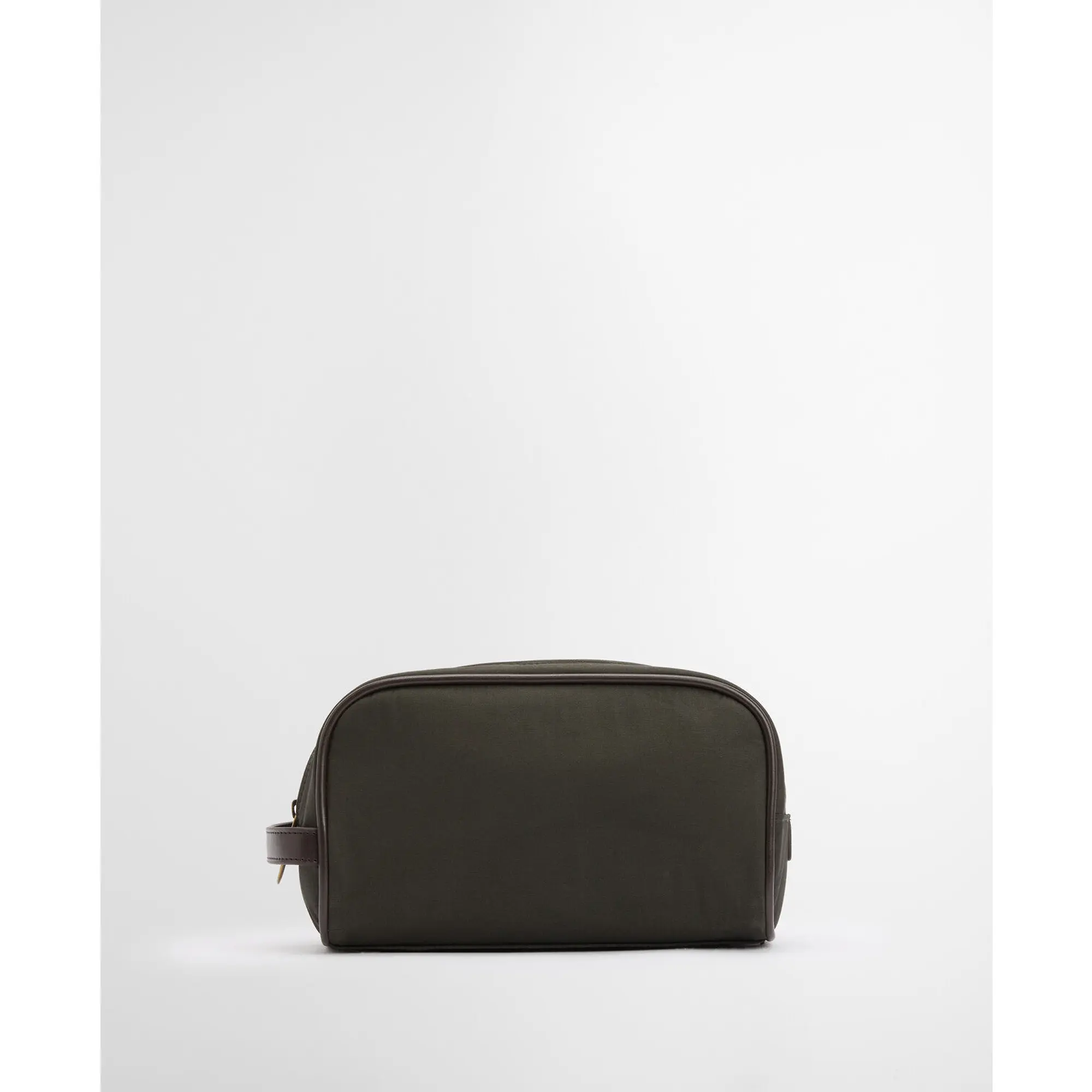 Product image 7 of 8 of Barbour Men's Wax Washbag - Olive/Beacon