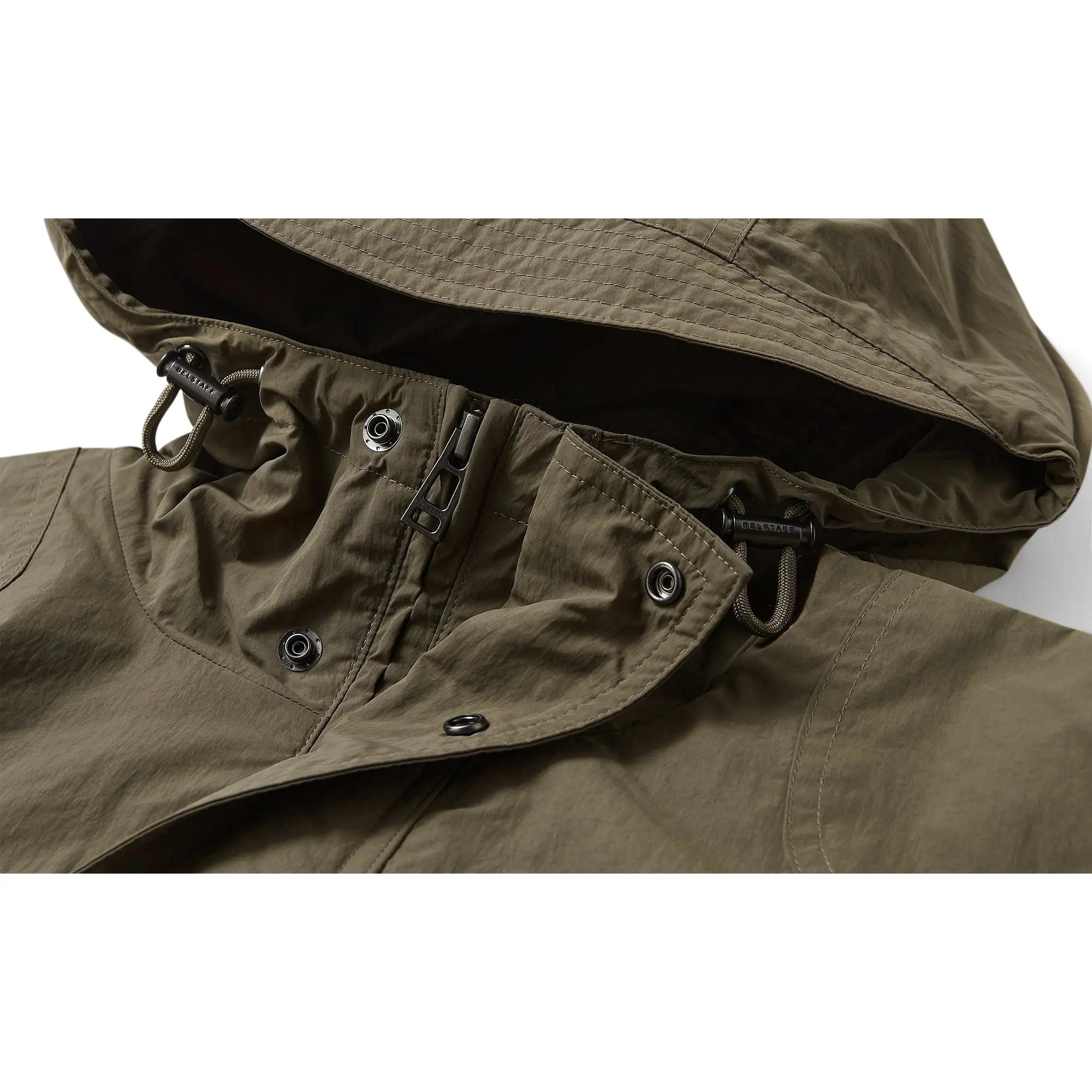 Product image 2 of 3 of Belstaff Men's Alpha Nylon Marsh Jacket - Khaki Green