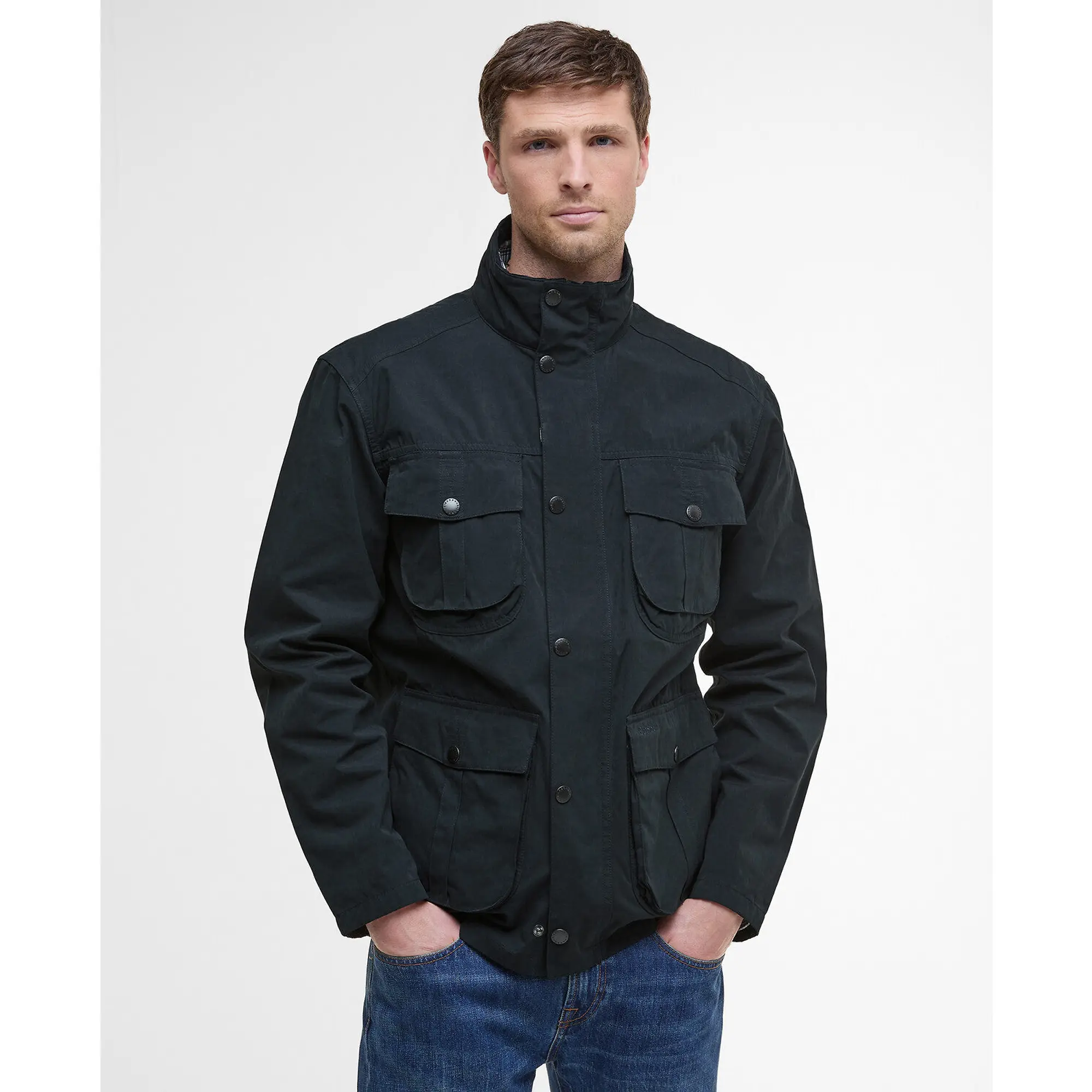 Product image 2 of 8 of Barbour Men's Sanderling Casual Jacket - Navy
