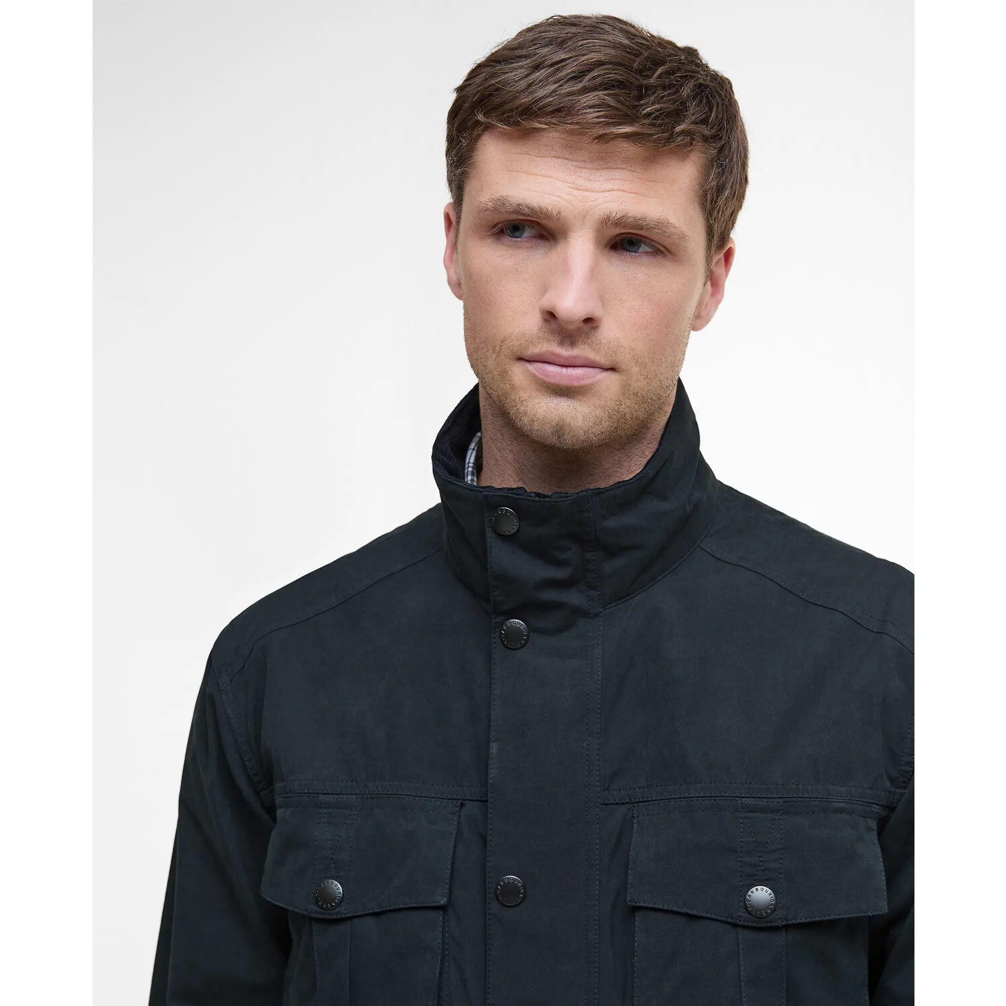 Product image 5 of 8 of Barbour Men's Sanderling Casual Jacket - Navy