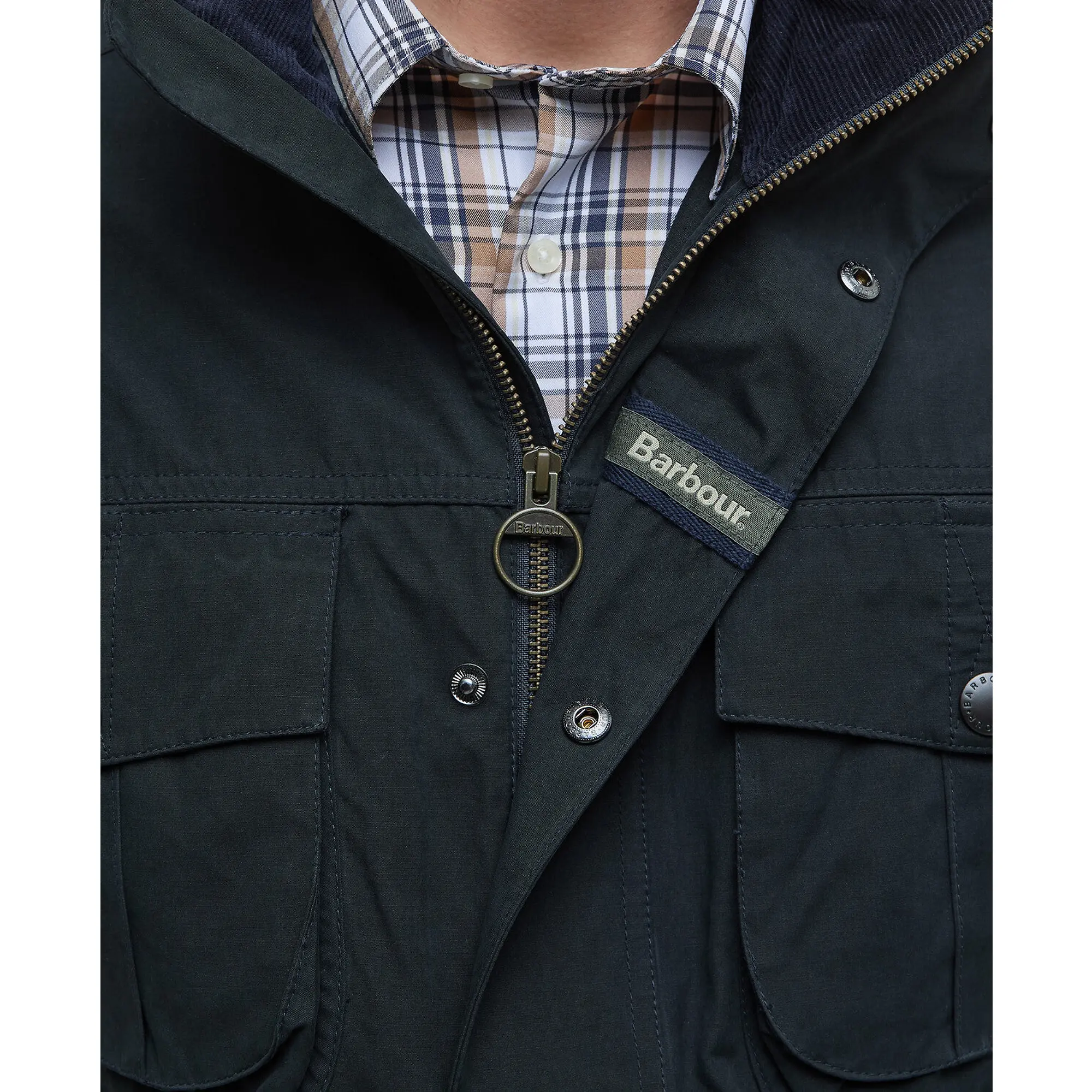 Product image 6 of 8 of Barbour Men's Sanderling Casual Jacket - Navy