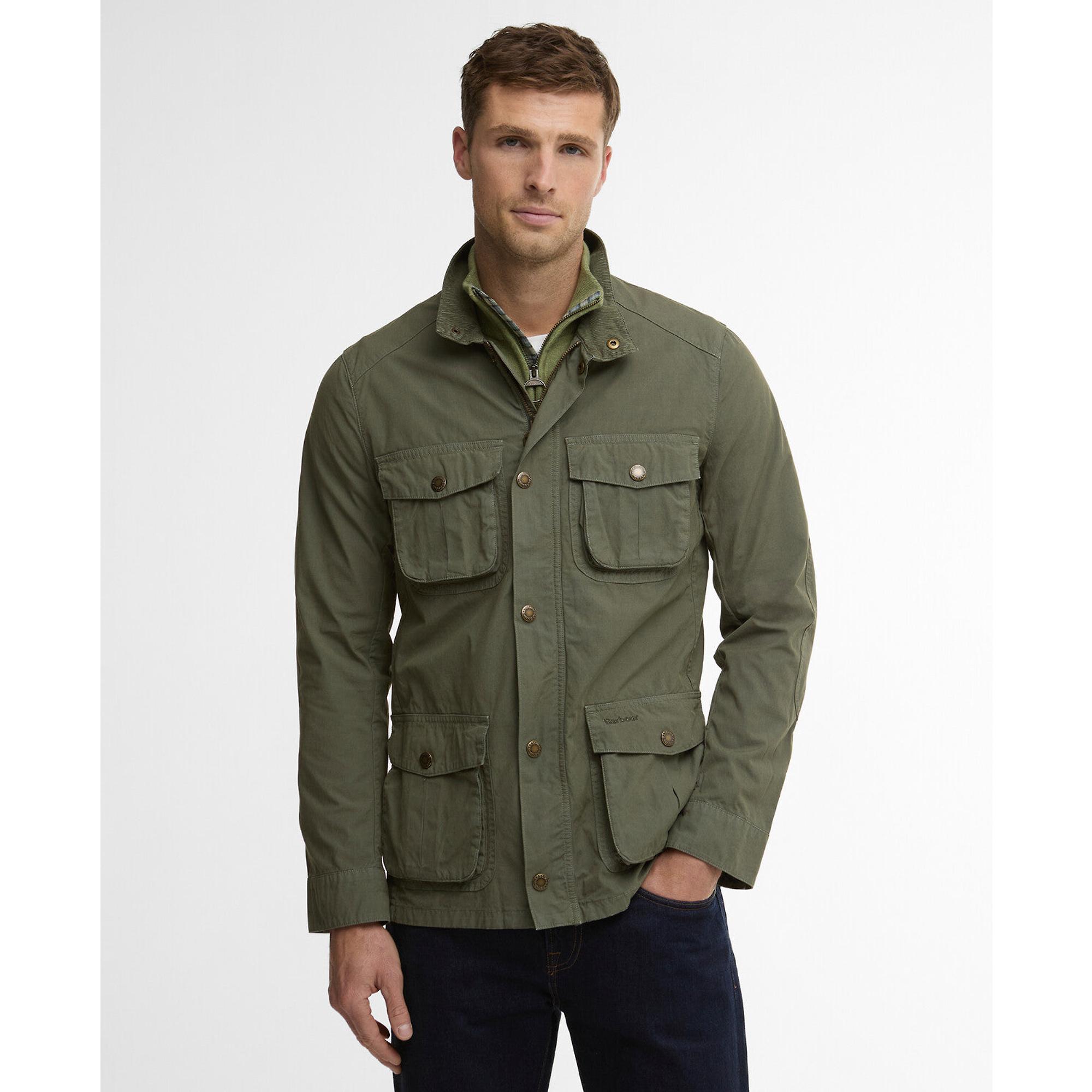 Barbour Men's Corbridge Casual Jacket - Dusty Olive | British Attire