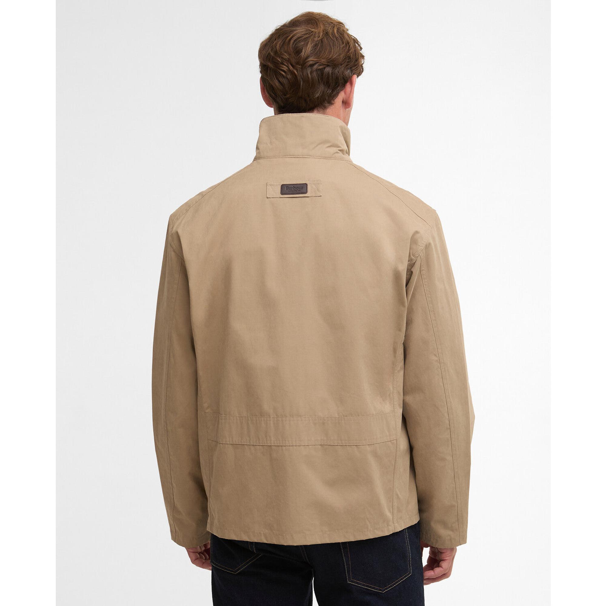 Barbour Men's Sander Casual Jacket - Military Brown | British Attire