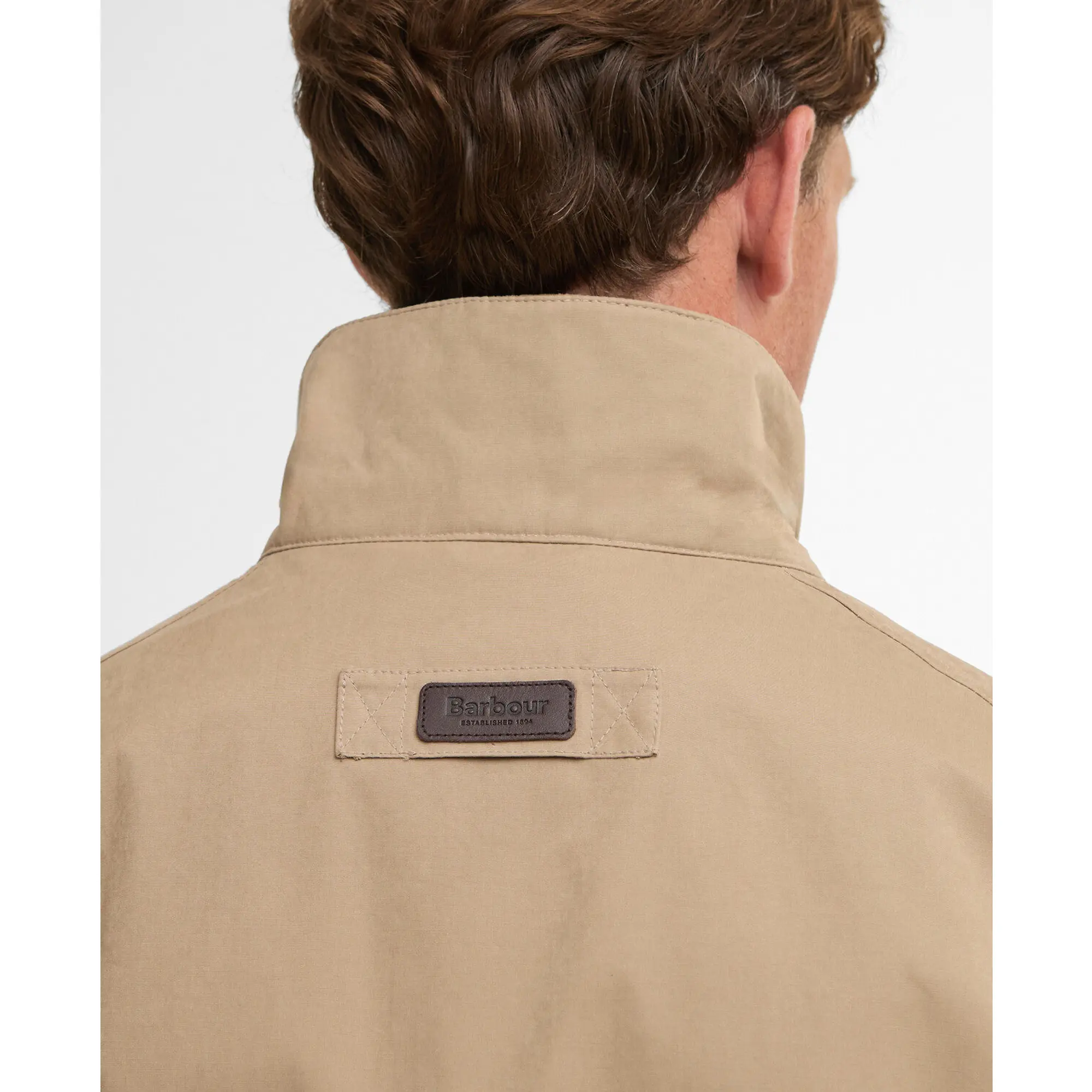 Product image 6 of 8 of Barbour Men's Sander Casual Jacket - Military Brown