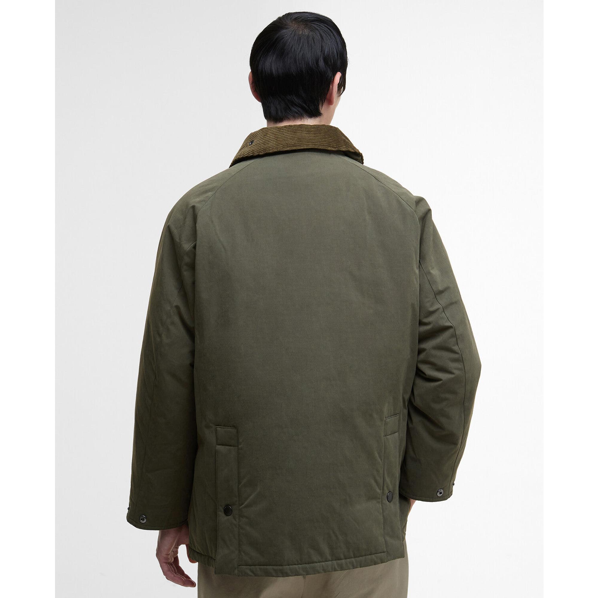 Barbour Men's Oversized Bedale Padded Casual Jacket - Olive