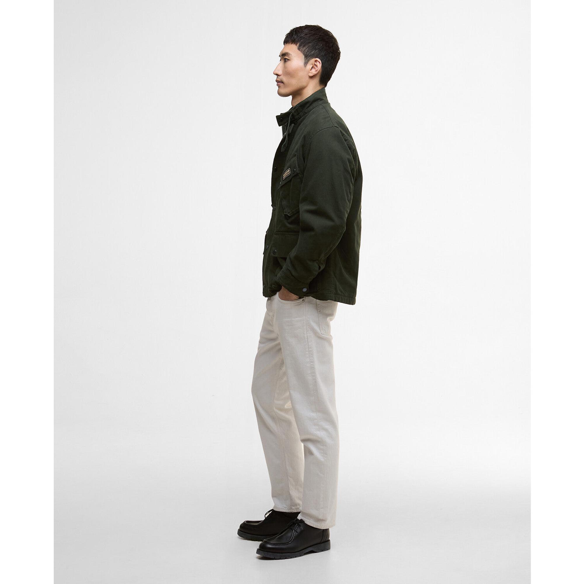 Barbour International Men's Washed Casual A7 Jacket - Sage