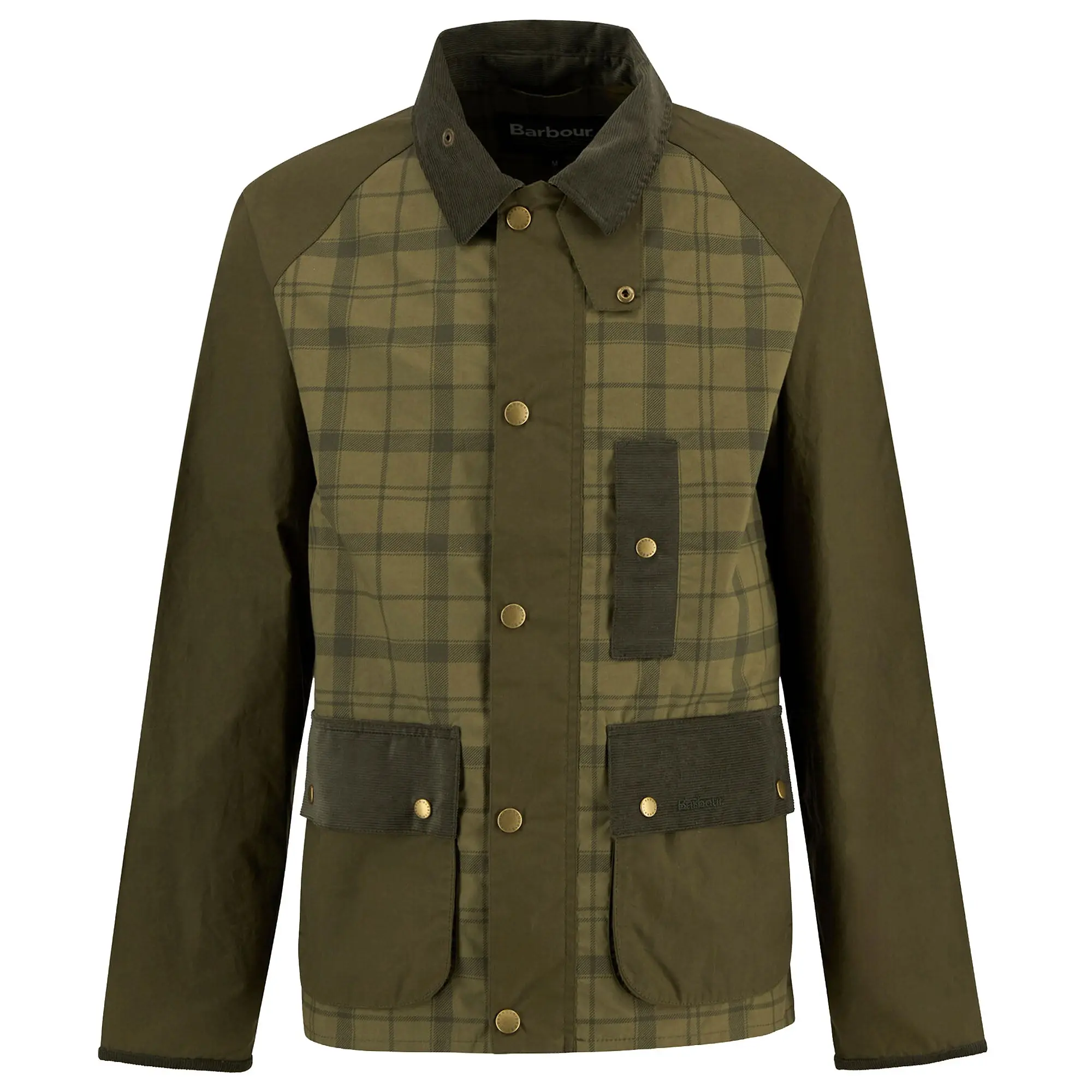 Product image 1 of 8 of Barbour Men's Festival Modified Bedale Casual Jacket - Dusky Green Tartan