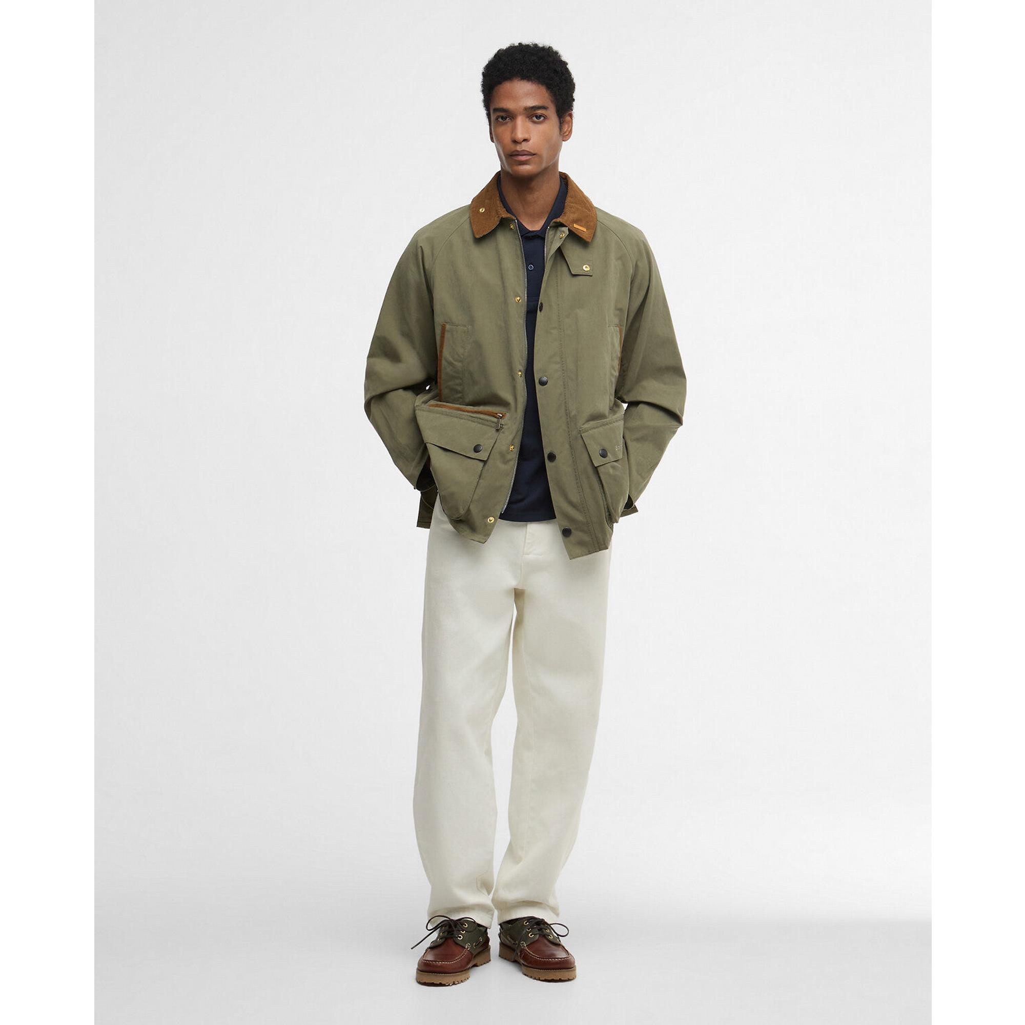 Barbour Men's Icons Bedale Casual Jacket - Fern | British Attire