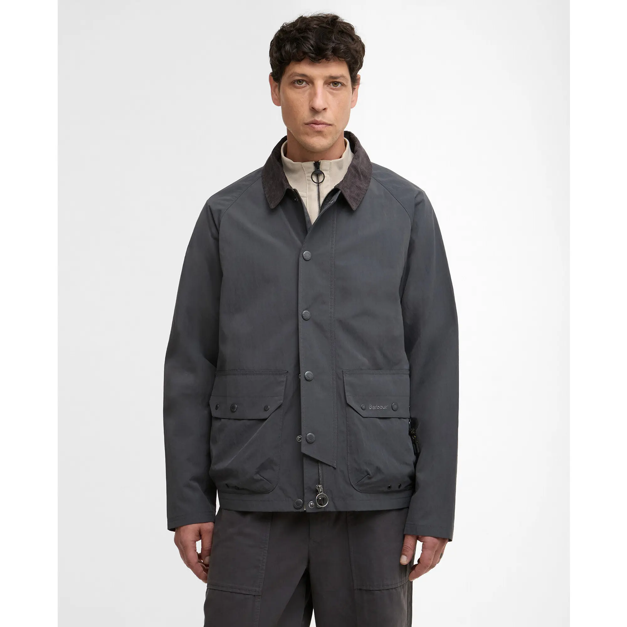 Product image 2 of 7 of Barbour Men's Re-Engineered Casual Chore Jacket - Asphalt