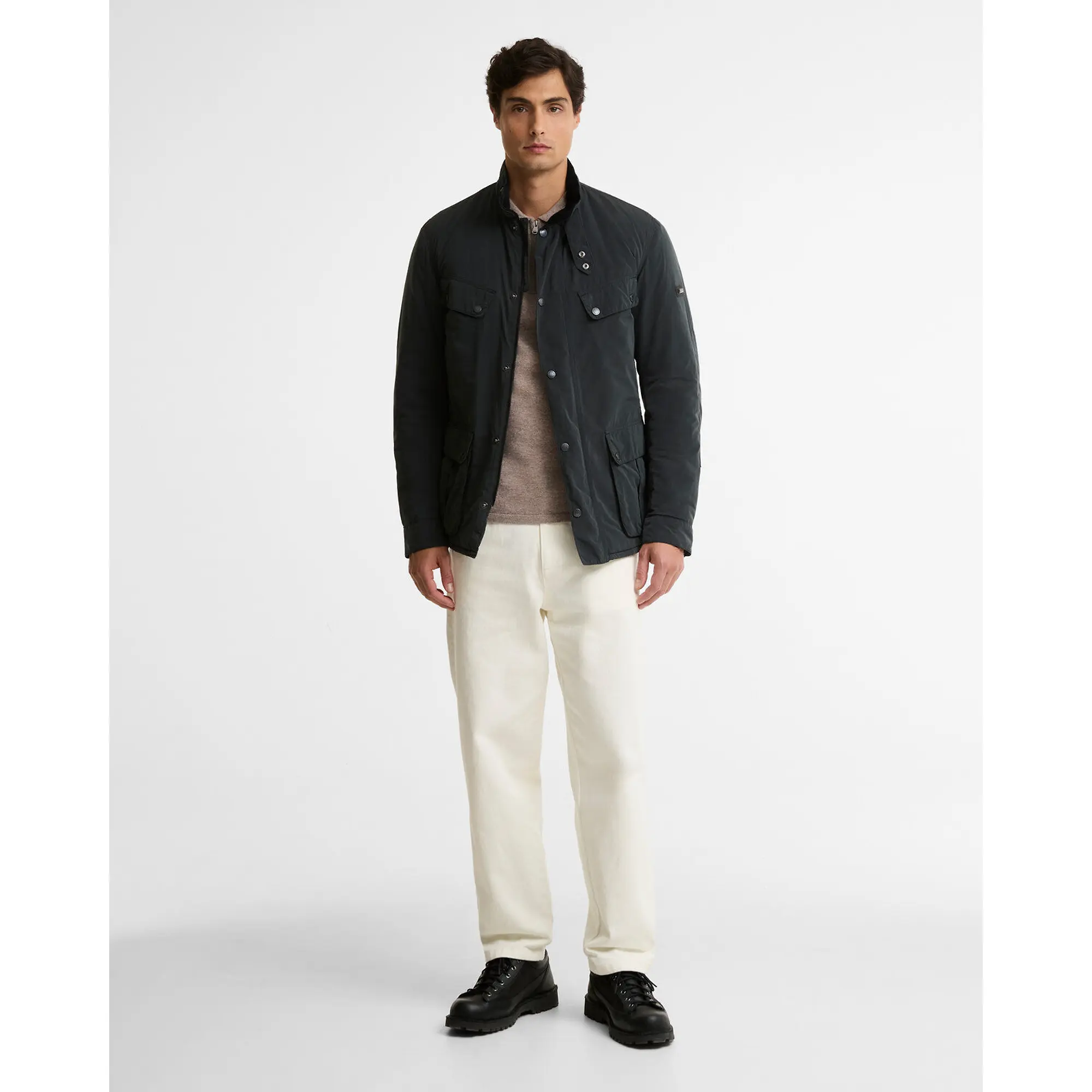Product image 3 of 6 of Barbour International Men's 90th Anniversary Duke Casual Jacket - Black